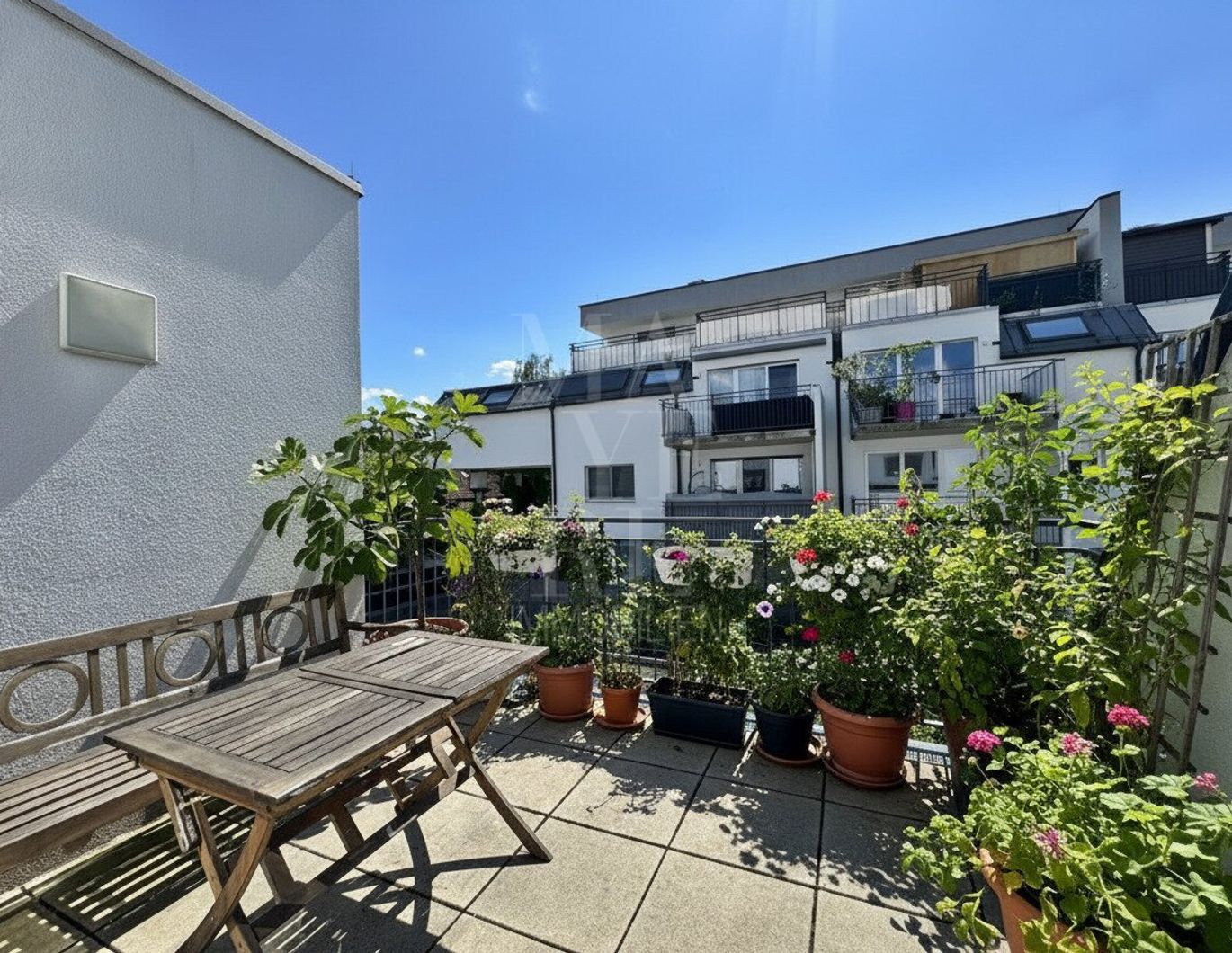 Terrassenwohnung in Grünruhelage zwischen Lobau & Uno City