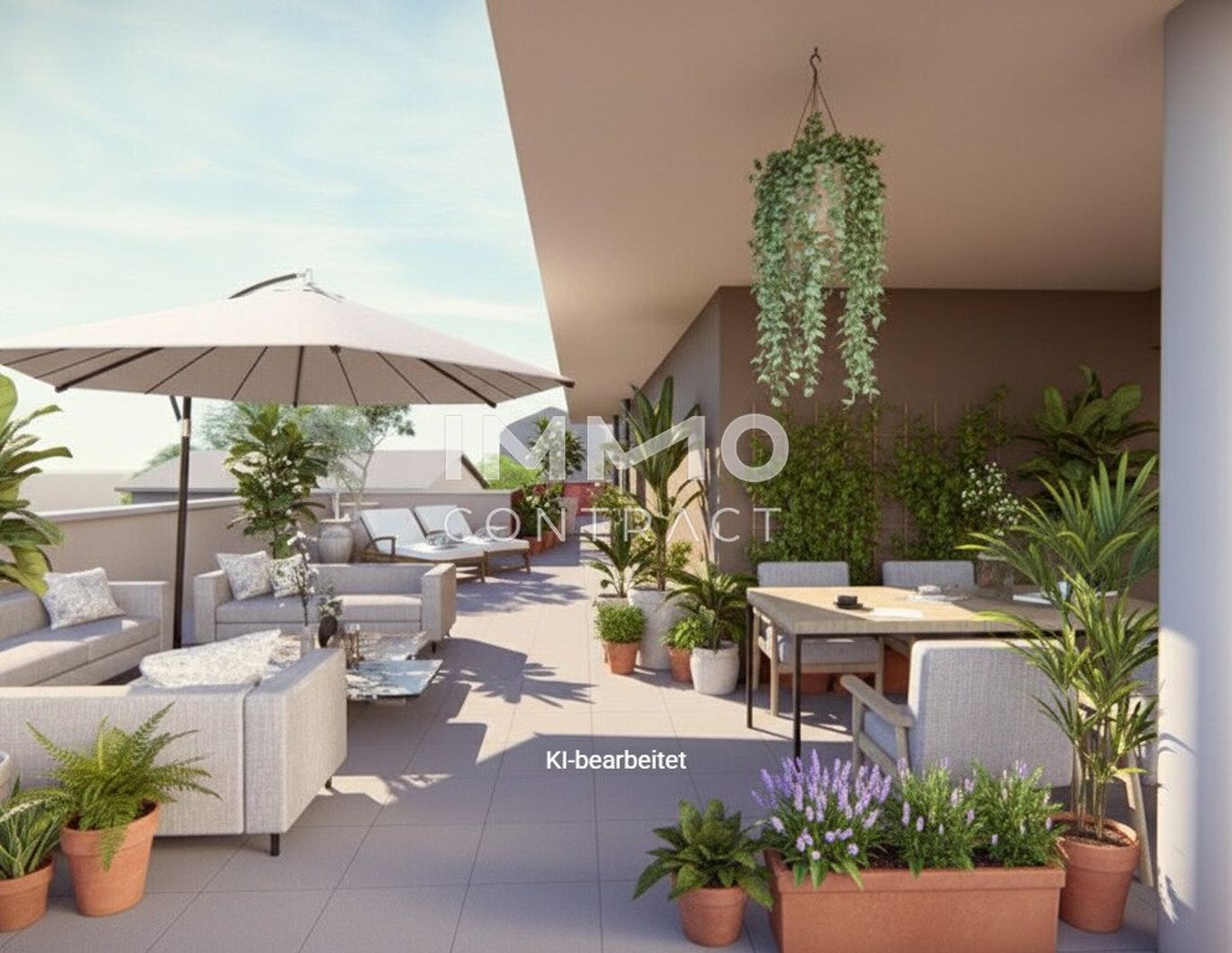 3Zi Penthouse mit Traumblick in den STADTTERRASSEN PEUERBACH - provisionsfrei! ** JETZT FRÜHKÄUFER-RABATT!**