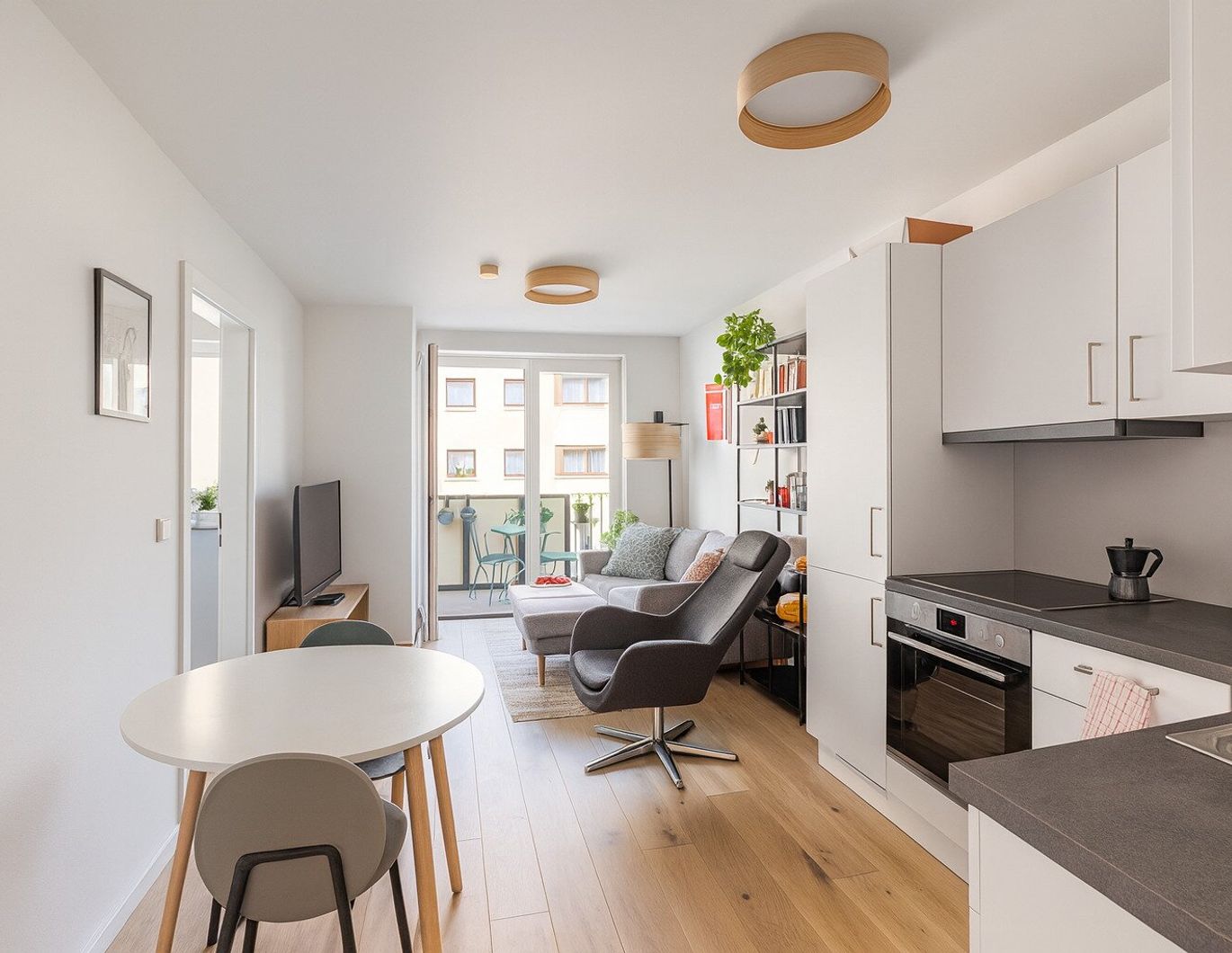 Ab November: Charmante 2-Zimmer-Wohnung mit Balkon in St. Gotthard