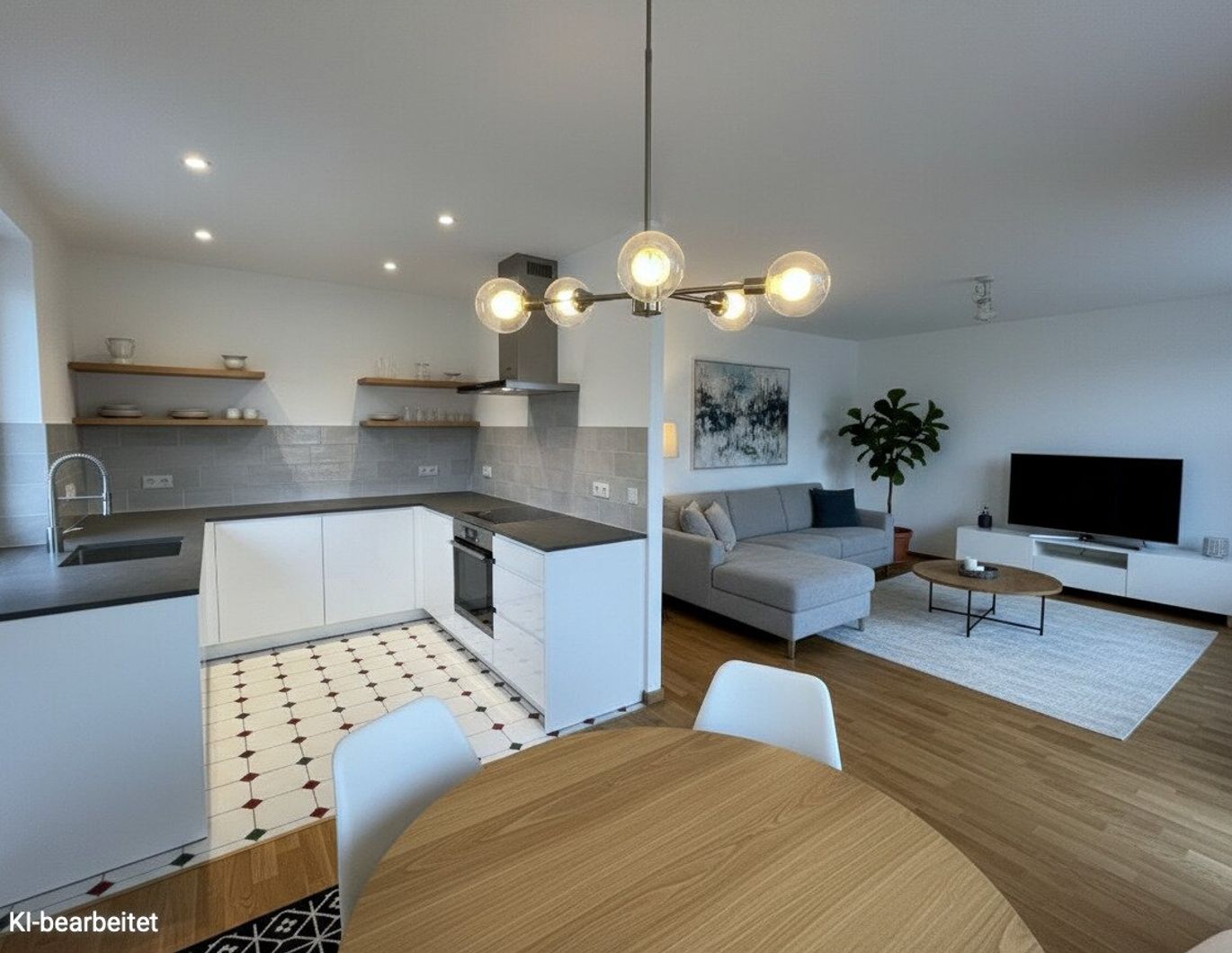 Über den Dächern von Klosterneuburg: Helle 3-Zimmer-Wohnung mit Loggia