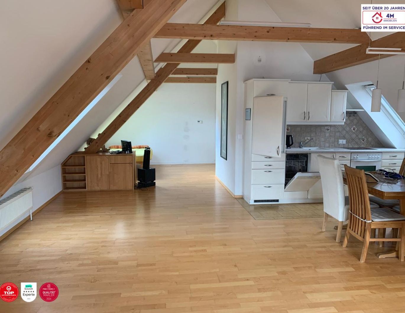 Dachgeschosswohnung mit Donaublick in 3500 Krems an der Donau (Stadtteil Stein)