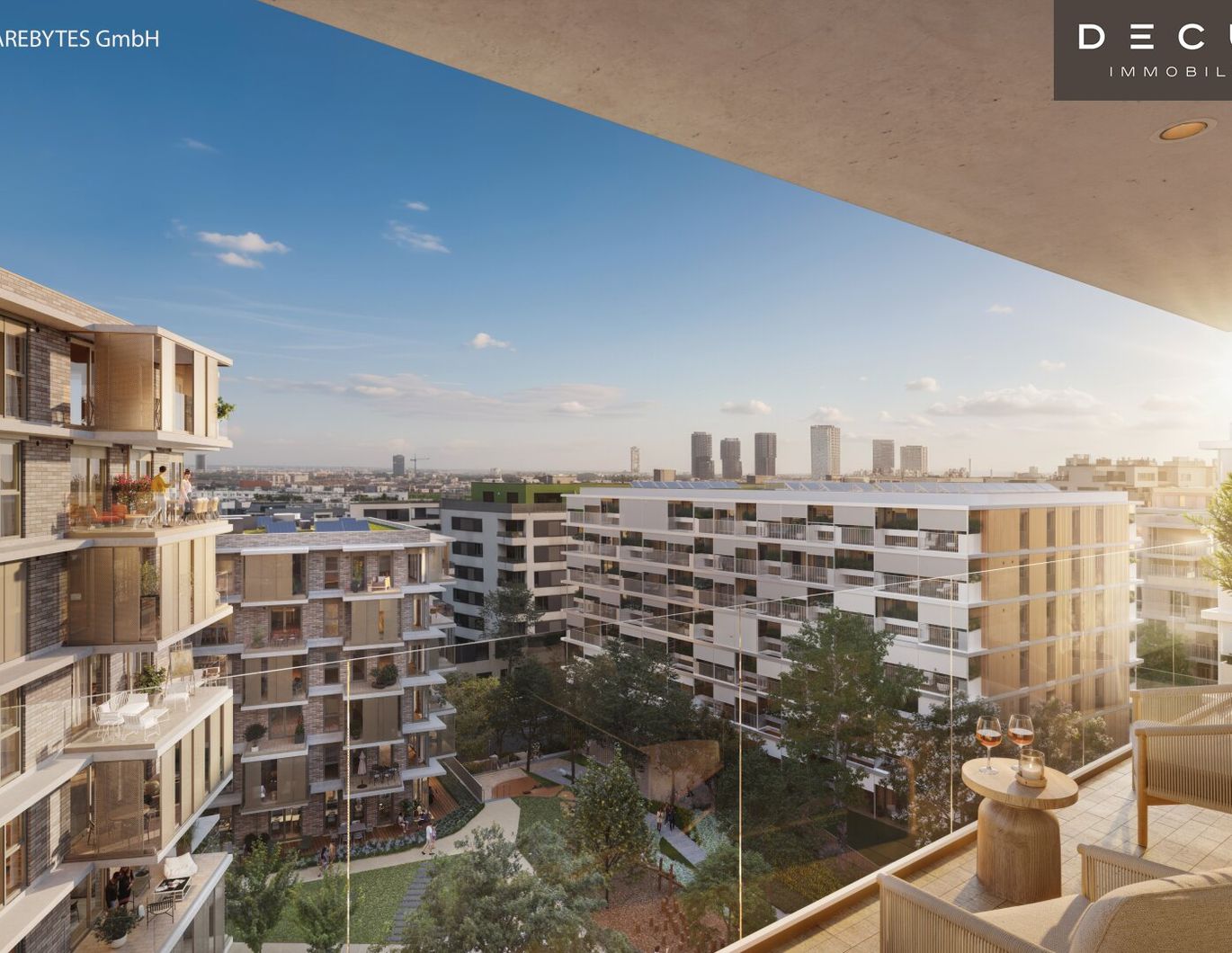 DREI ZIMMER + BAUFELD 13 + ERSTBEZUG + EIGENTUMSWOHNUNGEN + STADTQUARTIER IM DRITTEN