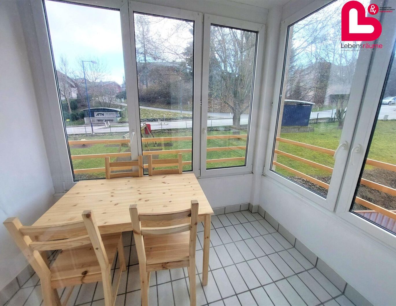Wohnen in einem sanierten Wohnhaus