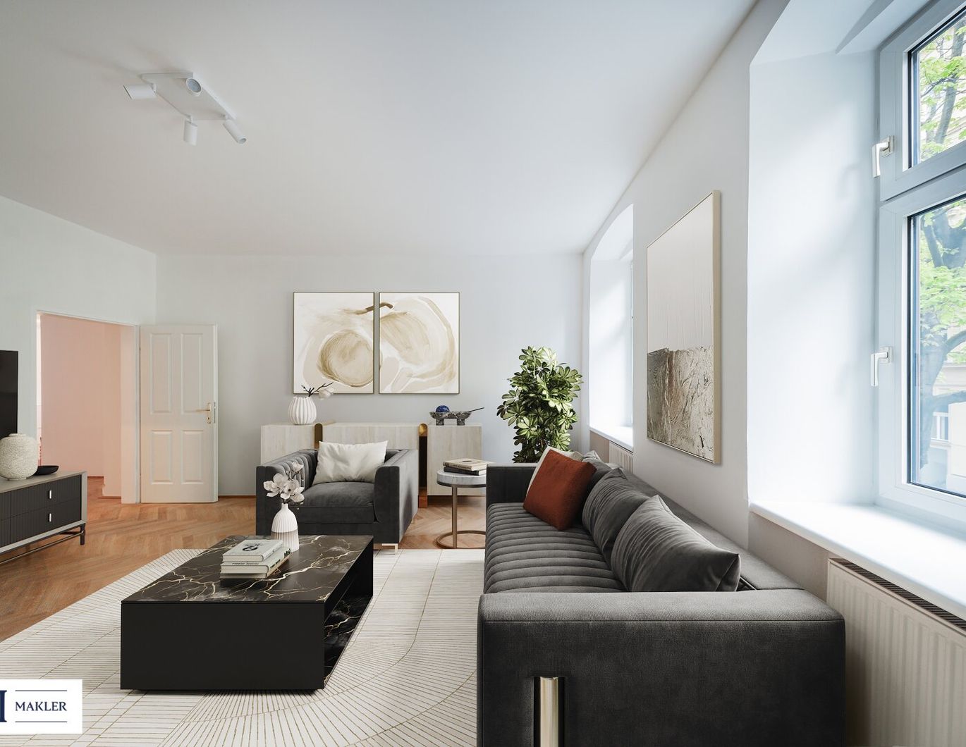 Exklusives Wohnambiente im Wiener Altbau nahe dem beliebten Wiener Prater