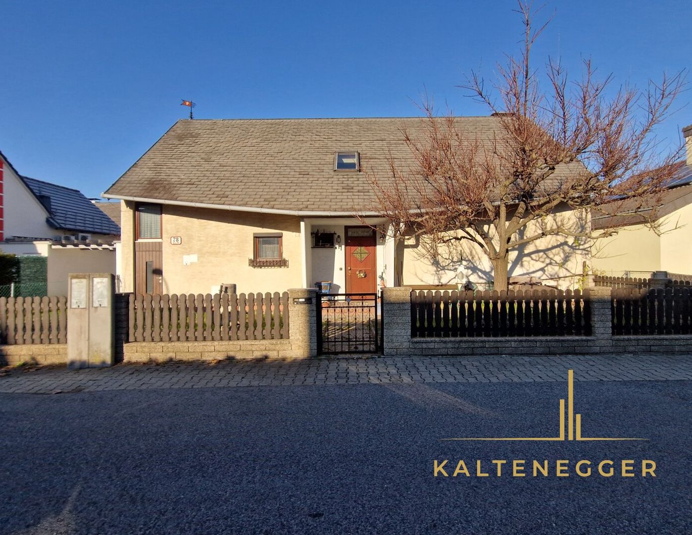 Absolute Ruhelage: Haus nahe des Badeteichs Hirschstetten