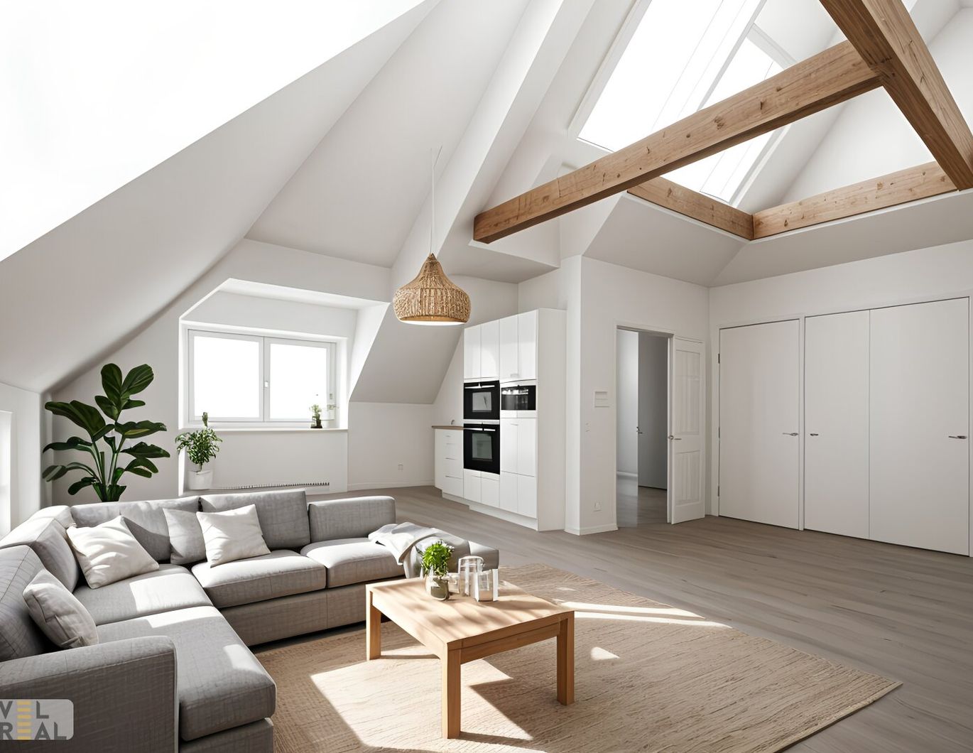 Schöne 3 Zimmer Maisonette im Dachgeschoss