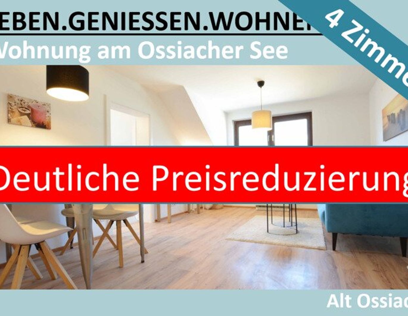 DEUTLICHE PREISREDUZIERUNG - WOHNUNG AM OSSIACHER SEE