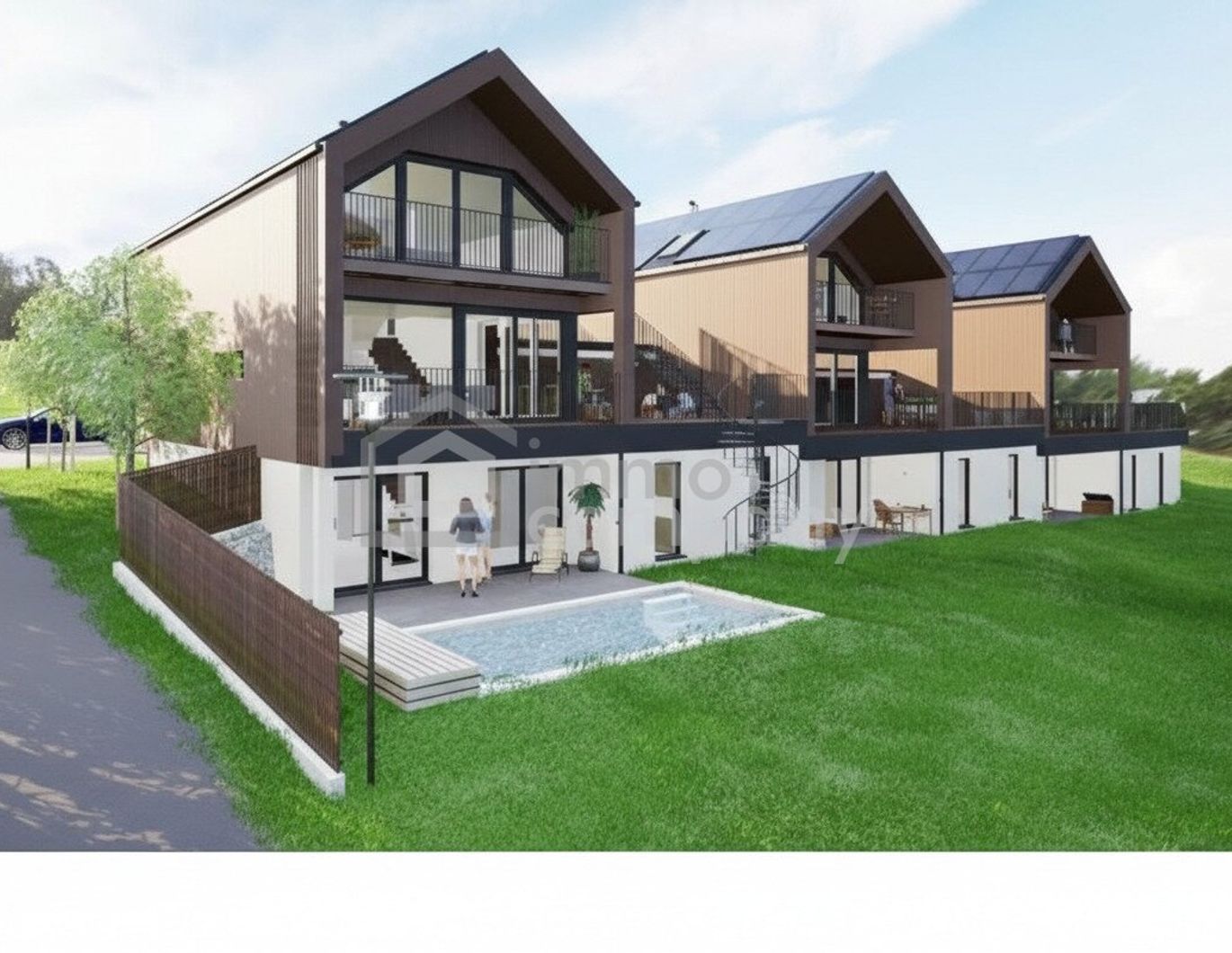 Exklusives Wohnprojekt in Nußdorf am Attersee, kurz vor Fertigstellung.