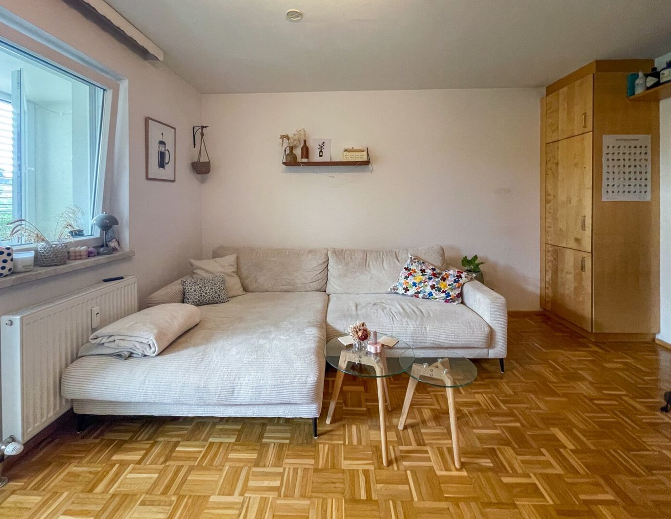 Sonnig wohnen im Hochparterre - 2 Zimmer, Wintergarten & Tiefgaragenplatz