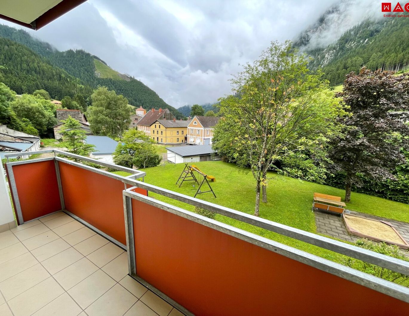 Einladende 3-Raumwohnung mit Loggia - unweit Skigebiet Präbichl!