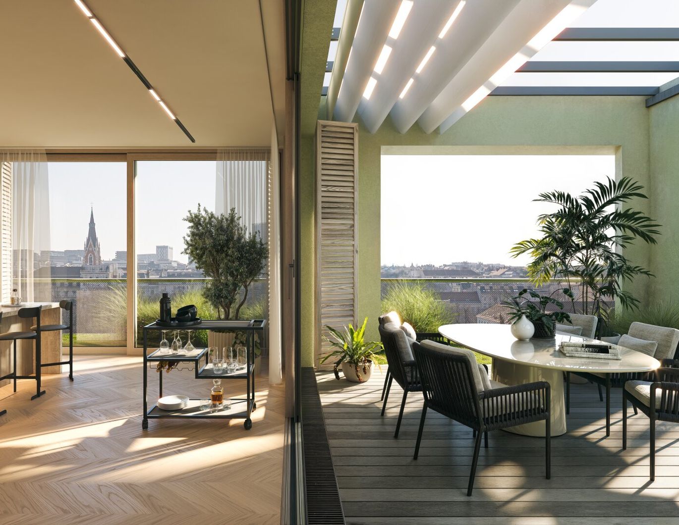 FUNKHAUS - 4-Zimmer Wohnung im nachhaltigen Holz-Hybrid Bauteil