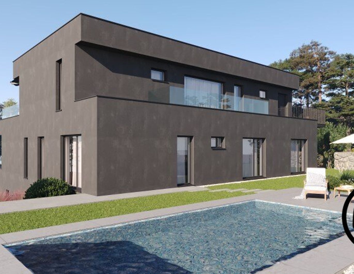 Mariagrün-Leechwald: Penthouse mit Garten. Exklusiv | Ruhig | Grün