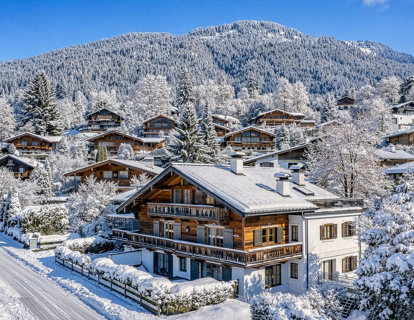 Dachgeschosswohnung am Sonnberg mit Blick über Kitzbühel