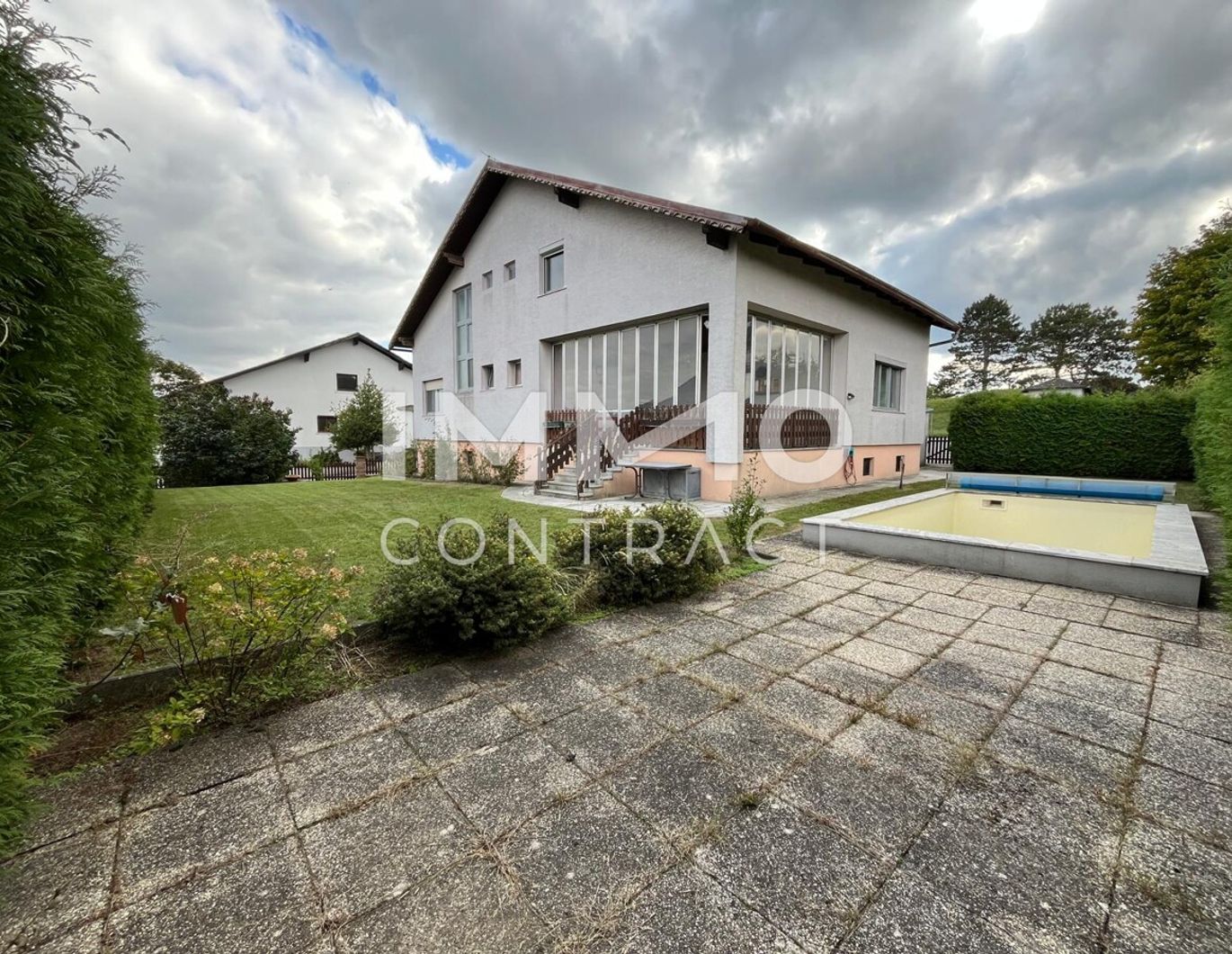 Einfamilienhaus mit Pool, und PV-Anlage  nur wenige Autominuten von Wien entfernt