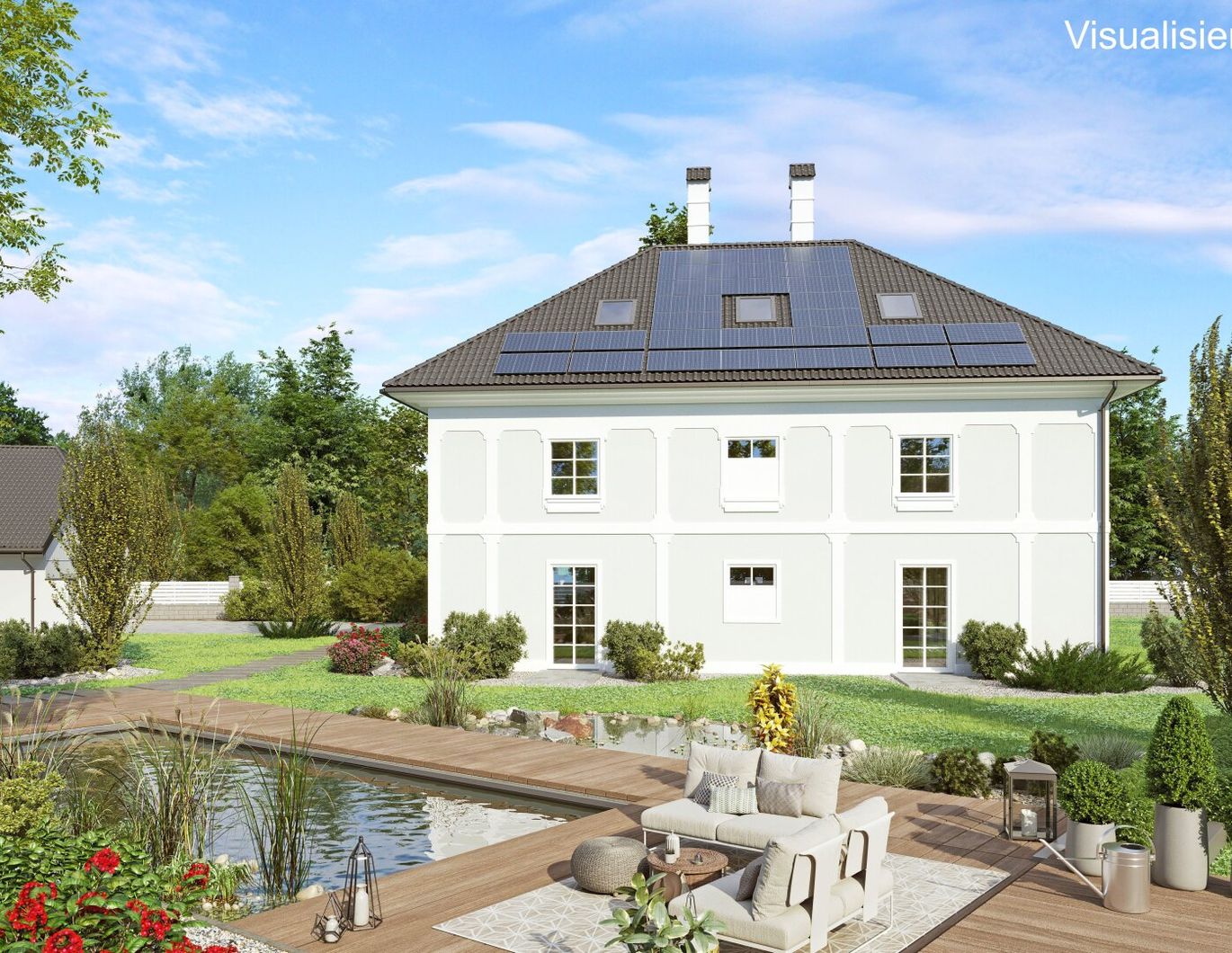 Wohnen im ehemaligen Gutshaus von Schloss Fridau!