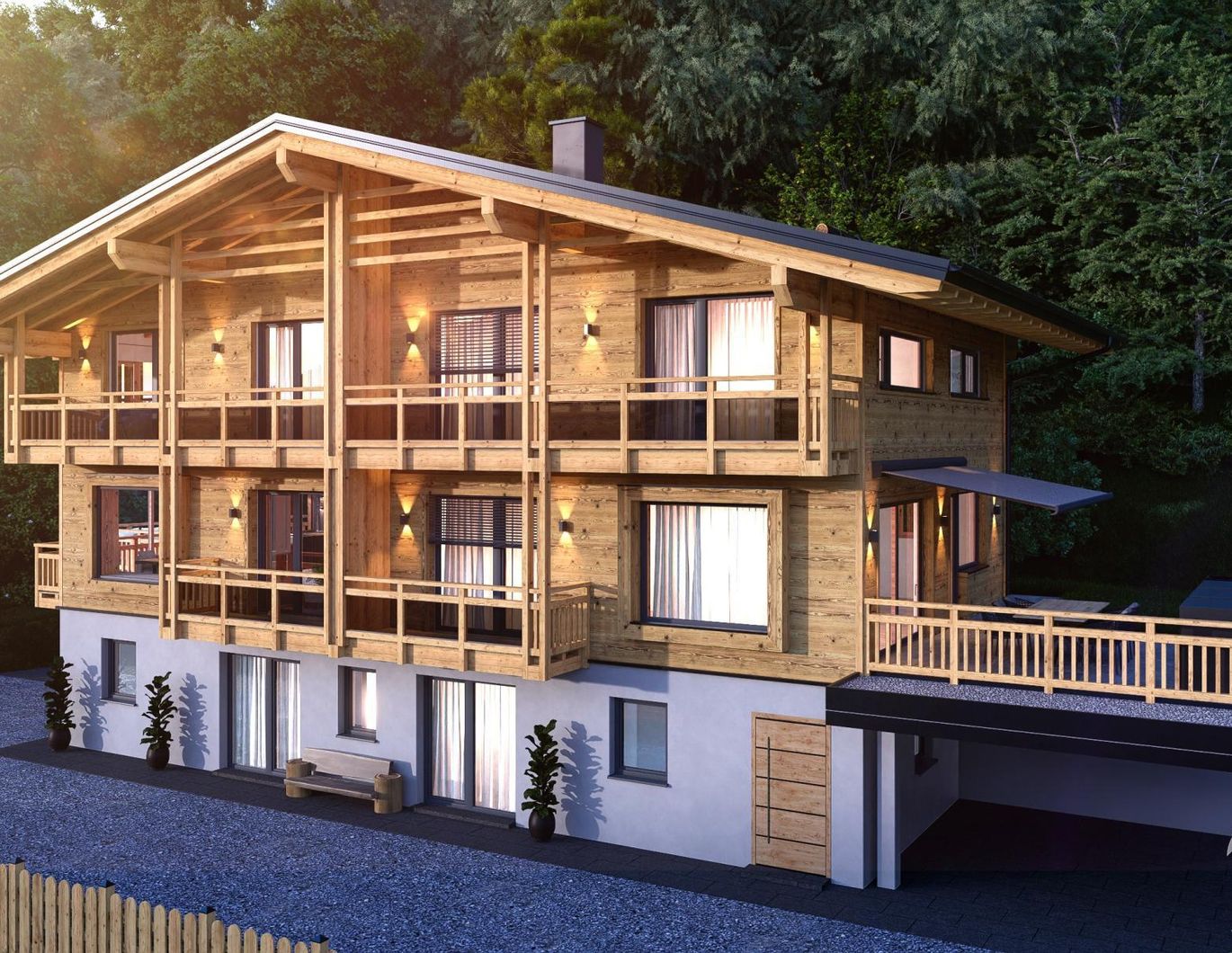 Doppelhaushälfte im wunderschönen Untertal in exklusiver Ruhelage! Neubauprojekt!