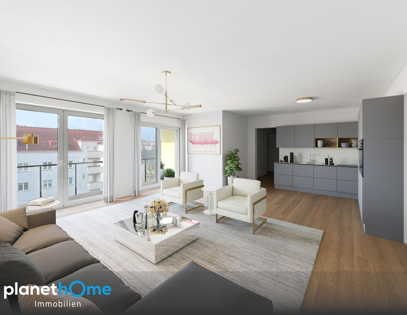 Toplage · Erstbezug · Exklusive 3-4-Zimmer-Wohnungen · Luxuriöse Ausstattung