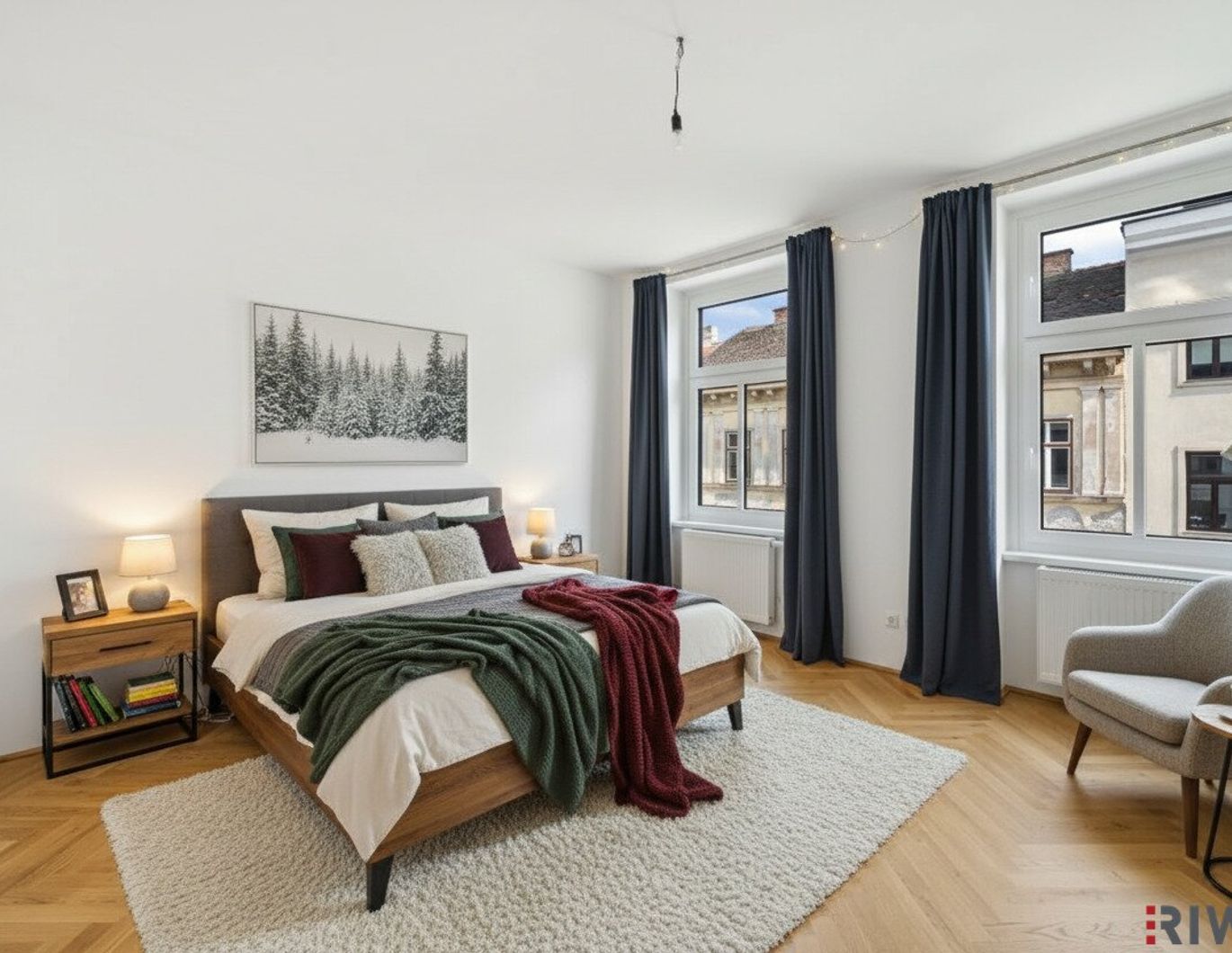 3-Zimmer Altbauwohnung mit Innenhofbalkon nahe dem Augarten | Erstbezug nach Sanierung