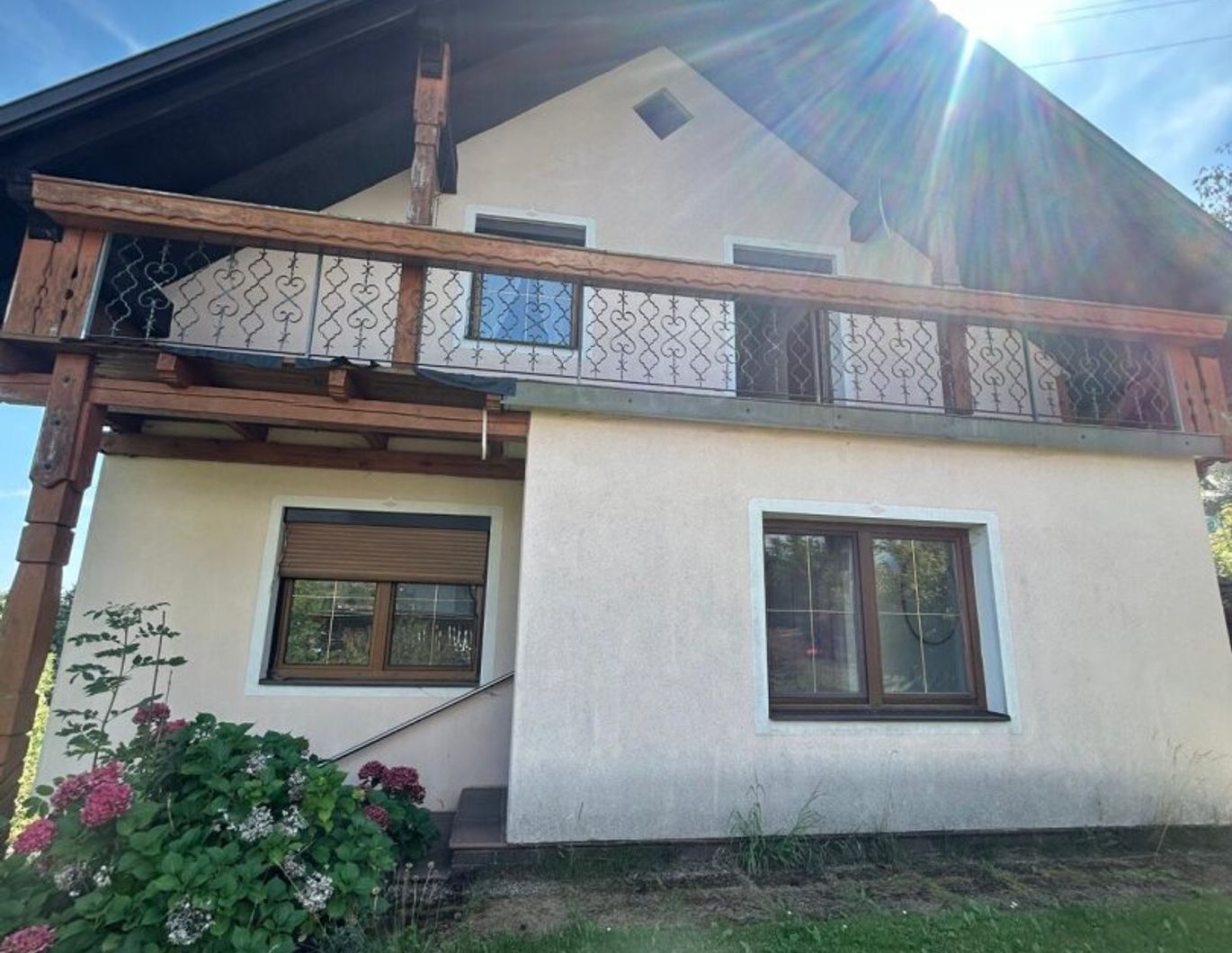 Zweifamilienhaus in Griffen mit Panoramablick