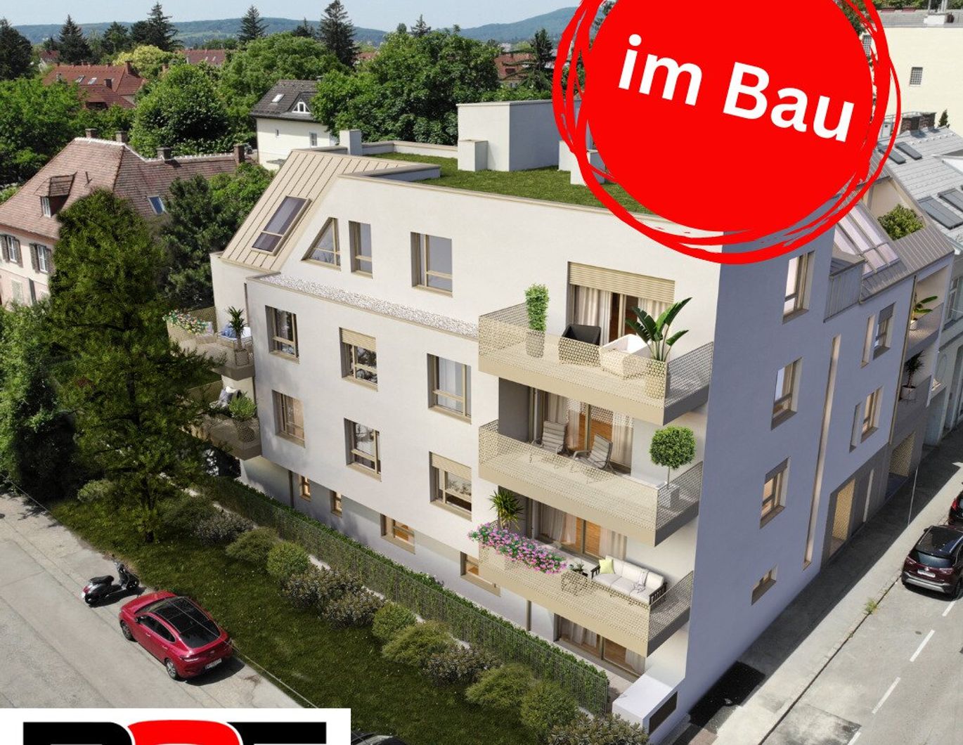 Wohnen neben Schönbrunn - Charmante und gut aufgeteilte 3 Zimmer Wohnung mit 2 Balkonen !