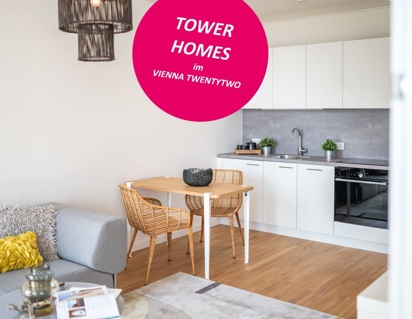 Rooftop Living bei der U1 Kagran - TOWER HOMES