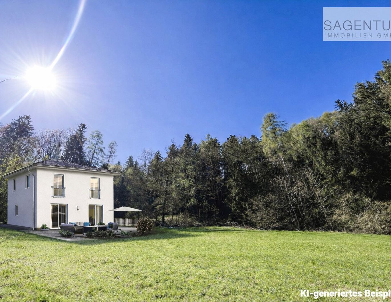 NEUBAU-Einfamilienhaus in MASSIVBAUWEISE im GRÜNEN mit sensationellem BERGBLICK- nur wenige Autominuten von Innsbruck entfernt!