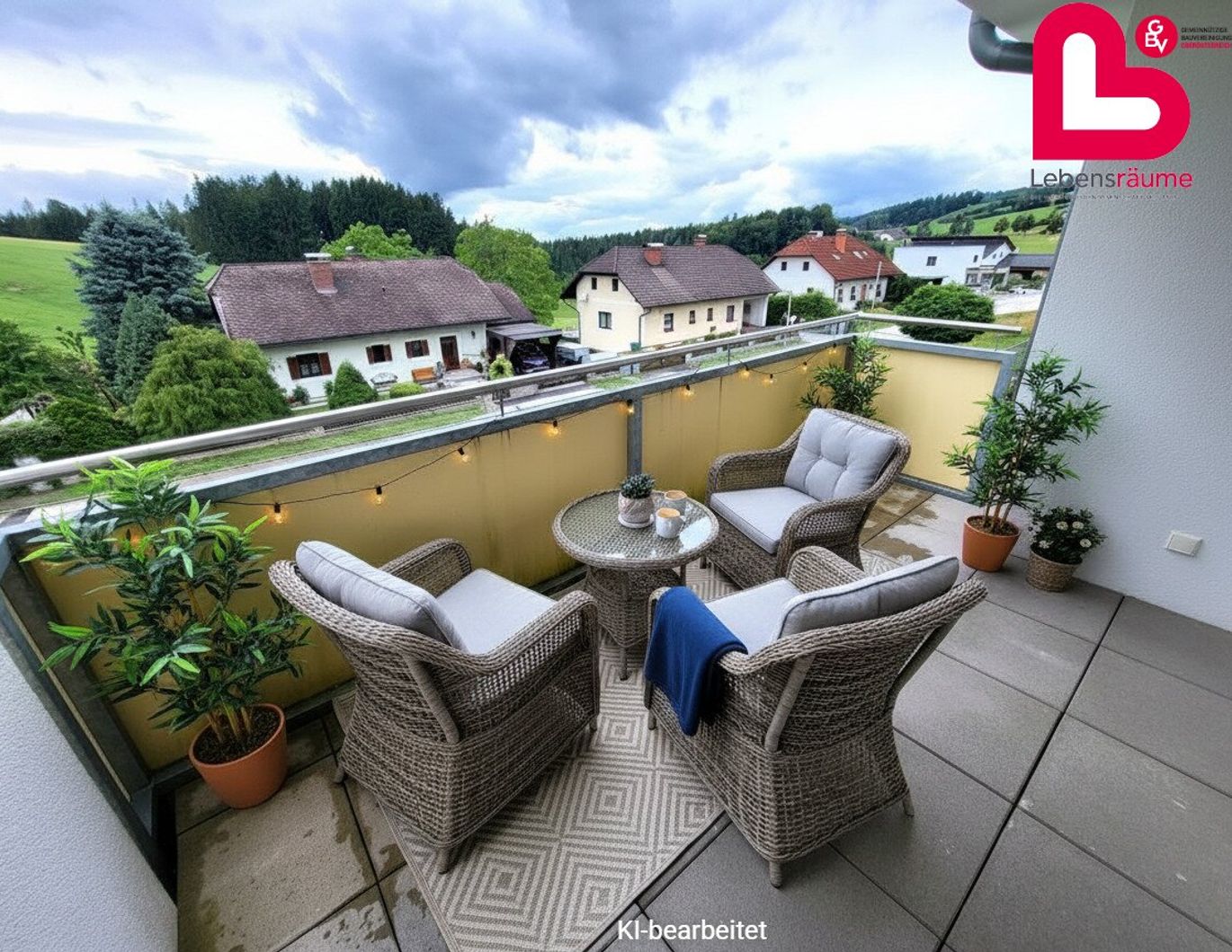 Wohnung mit herrlichem Ausblick- Küche gegen Ablöse