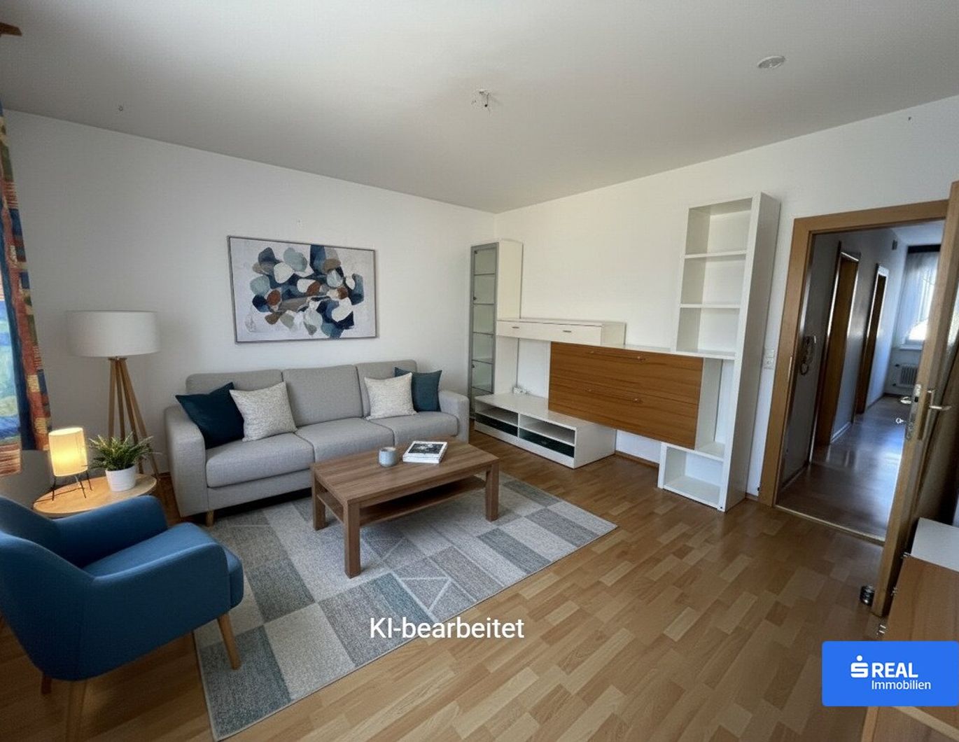 Gemütliche 3-Zimmer-Wohnung mit Loggia und Garage in Weitensfeld!