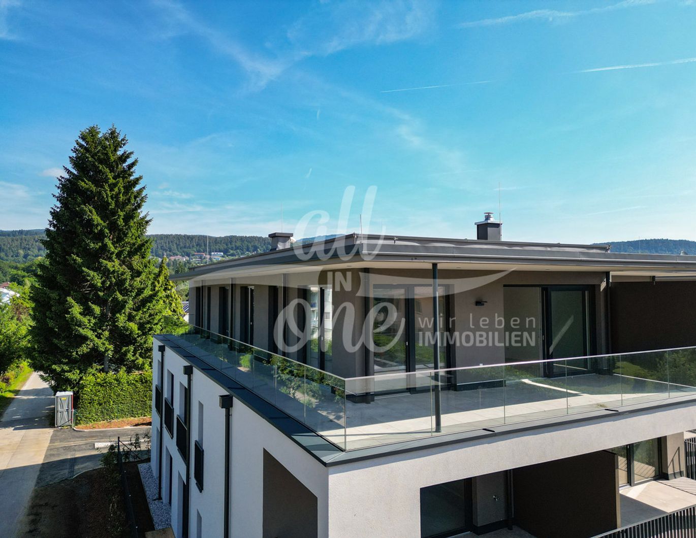 Exklusives Penthouse mit 50 m² Terrasse - Neubau in Velden am Wörthersee