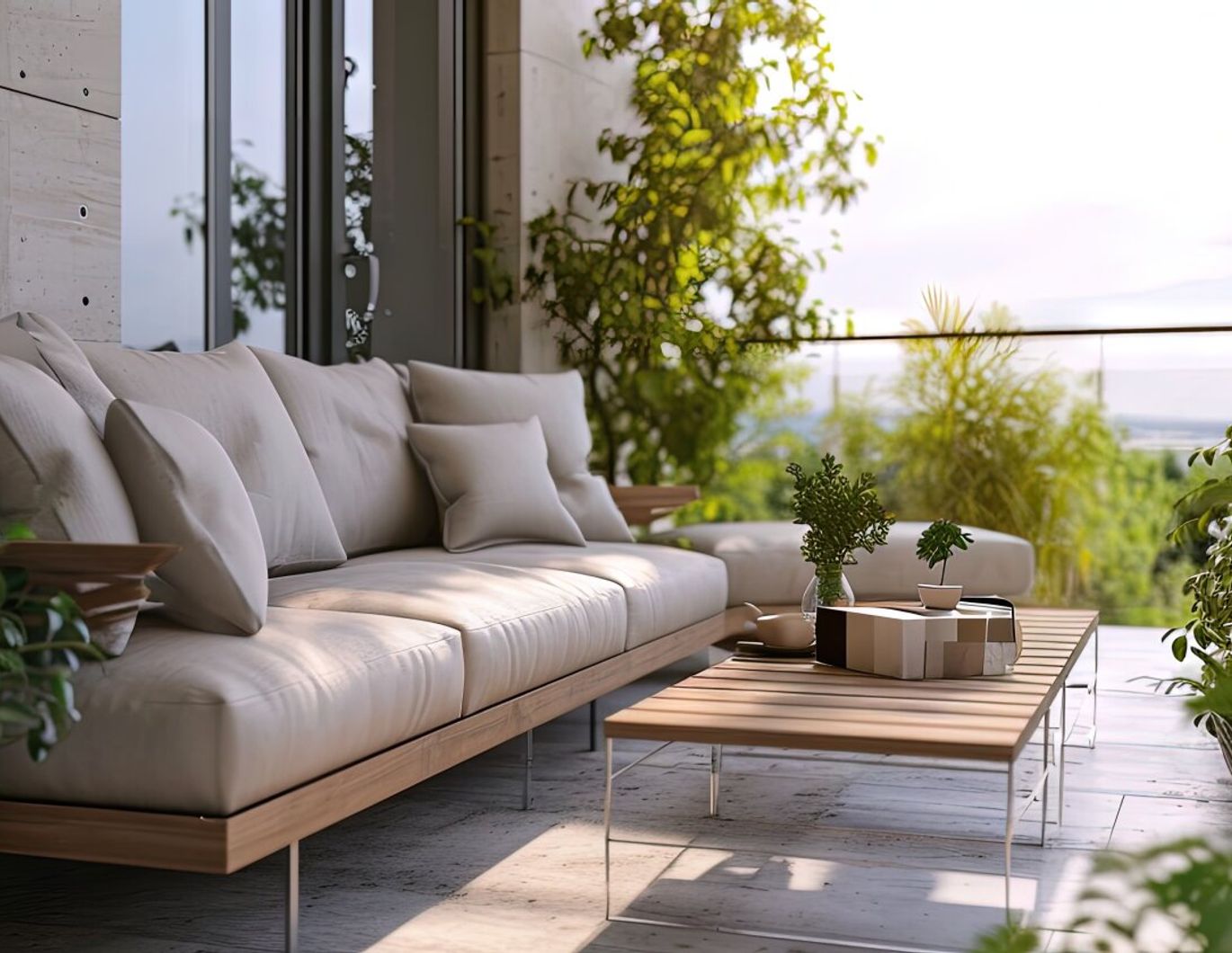 Exklusives Penthouse mit spektakulärer Aussicht! Pool im Gemeinschaftsgarten!