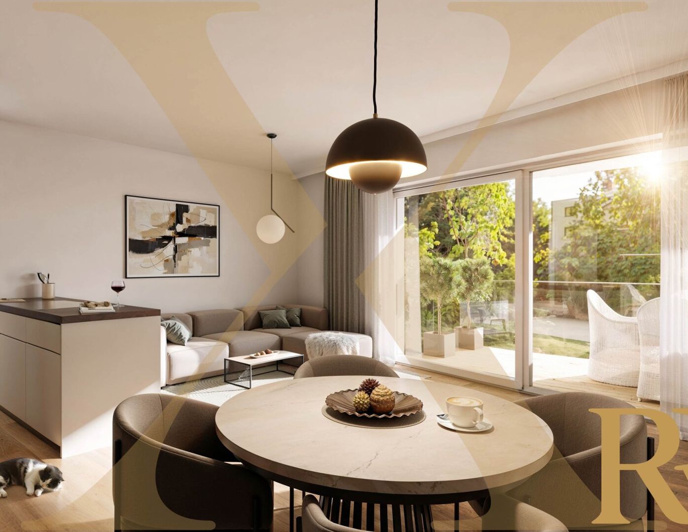 NEUBAU! Moderne 2-Zimmer-Wohnung mit hochwertigster Ausstattung und TG-Platz in Urfahr Bestlage zu verkaufen!