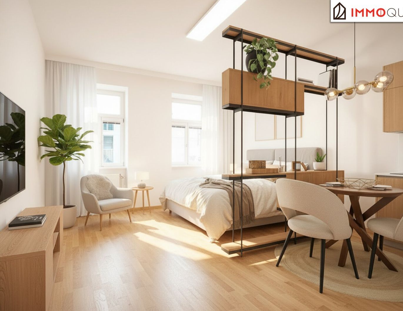 Charmante Stadtwohnung! Frisch sanierte 1-Zimmer-Wohnung im 3. Obergeschoss - ruhig und zentral gelegen