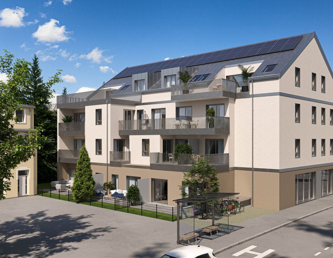 Traumhafte Gartenwohnung in Salzburg: Erstbezug mit Terrasse und Garten