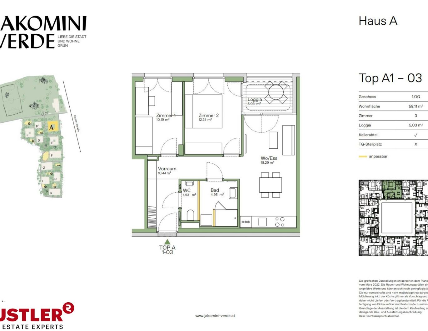 PROVISIONSFREI - Urbanes Wohnen im Grünen - Willkommen im Jakomini Verde