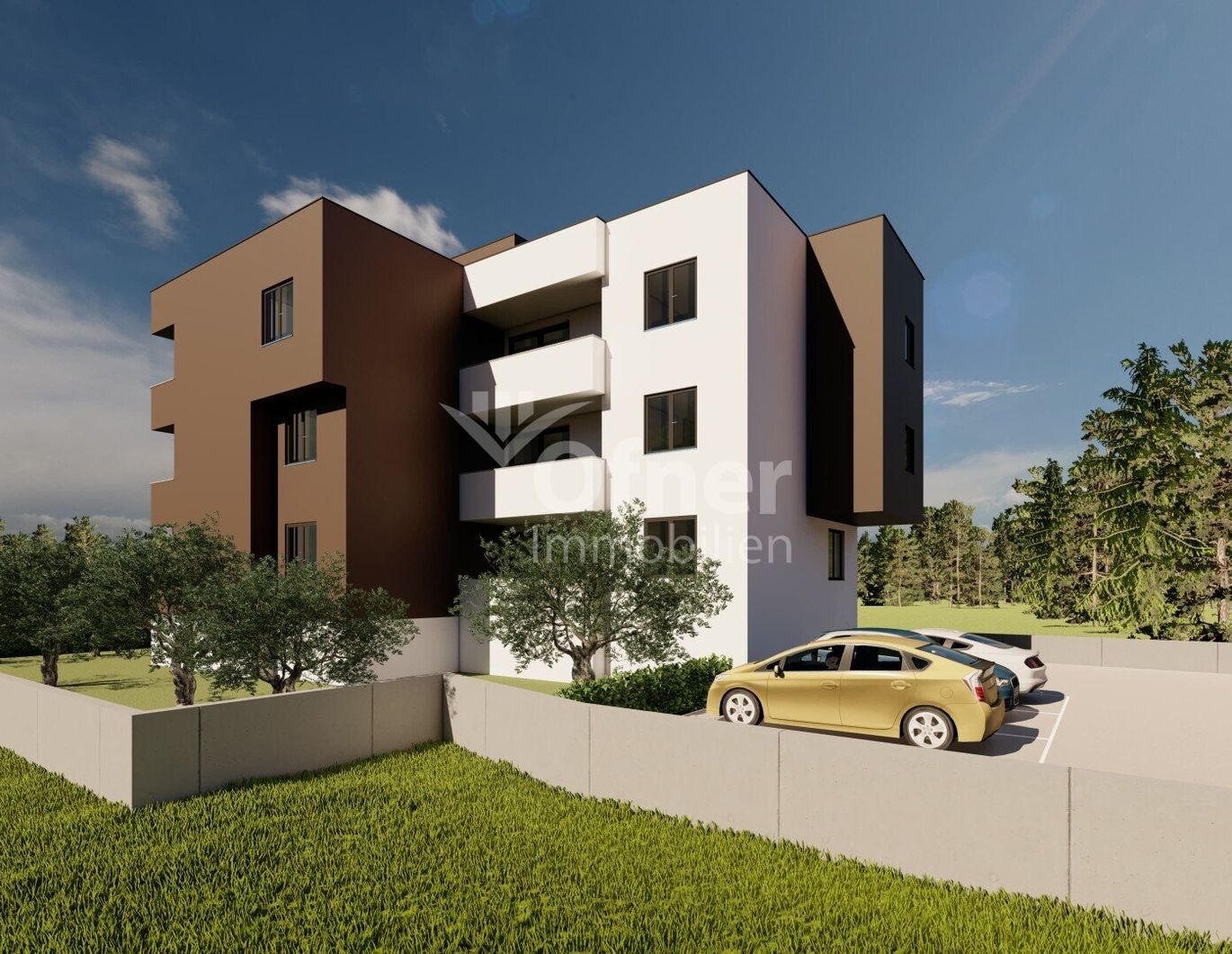 Wohnung mit Garten im Neubau - Zadar, Višnjik