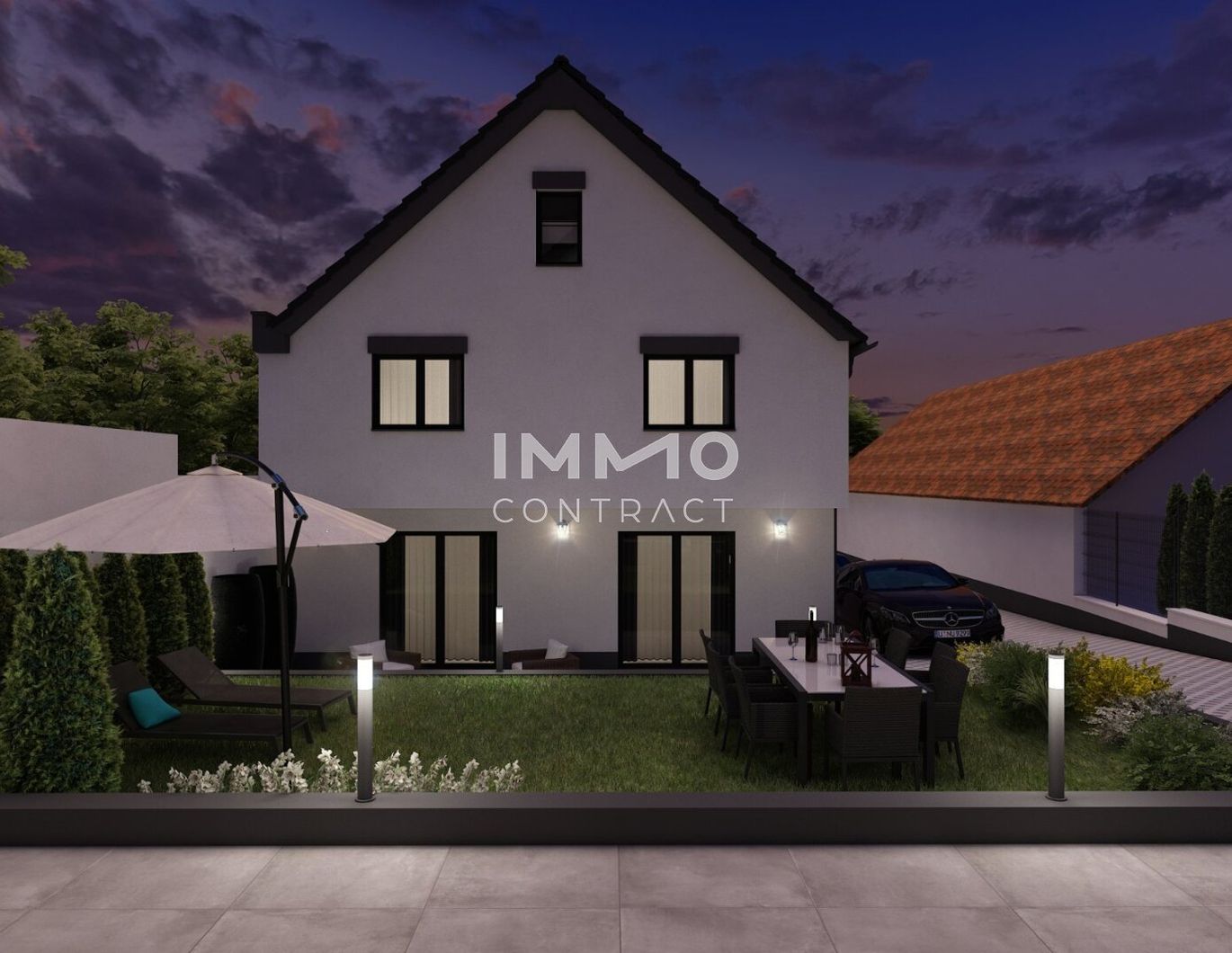 Luxuriös wohnen, naturnah leben: Traumhaus mit 4 Schlafzimmern bei Wien und Bratislava