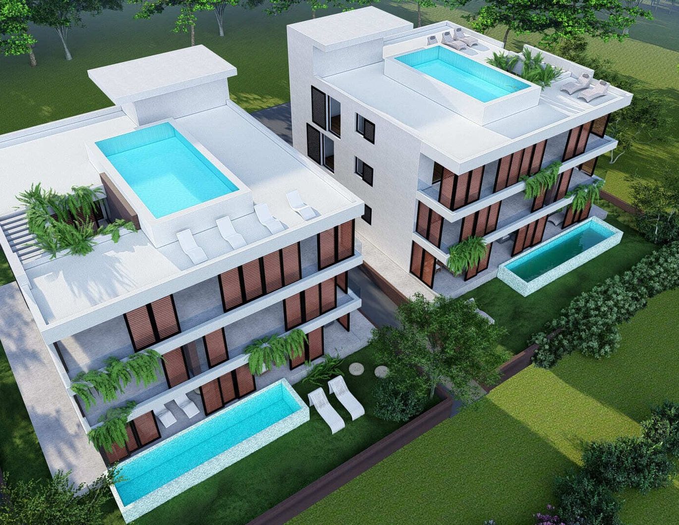 HRV - Exklusive moderne Apartments in Strandnähe, unweit von Zadar