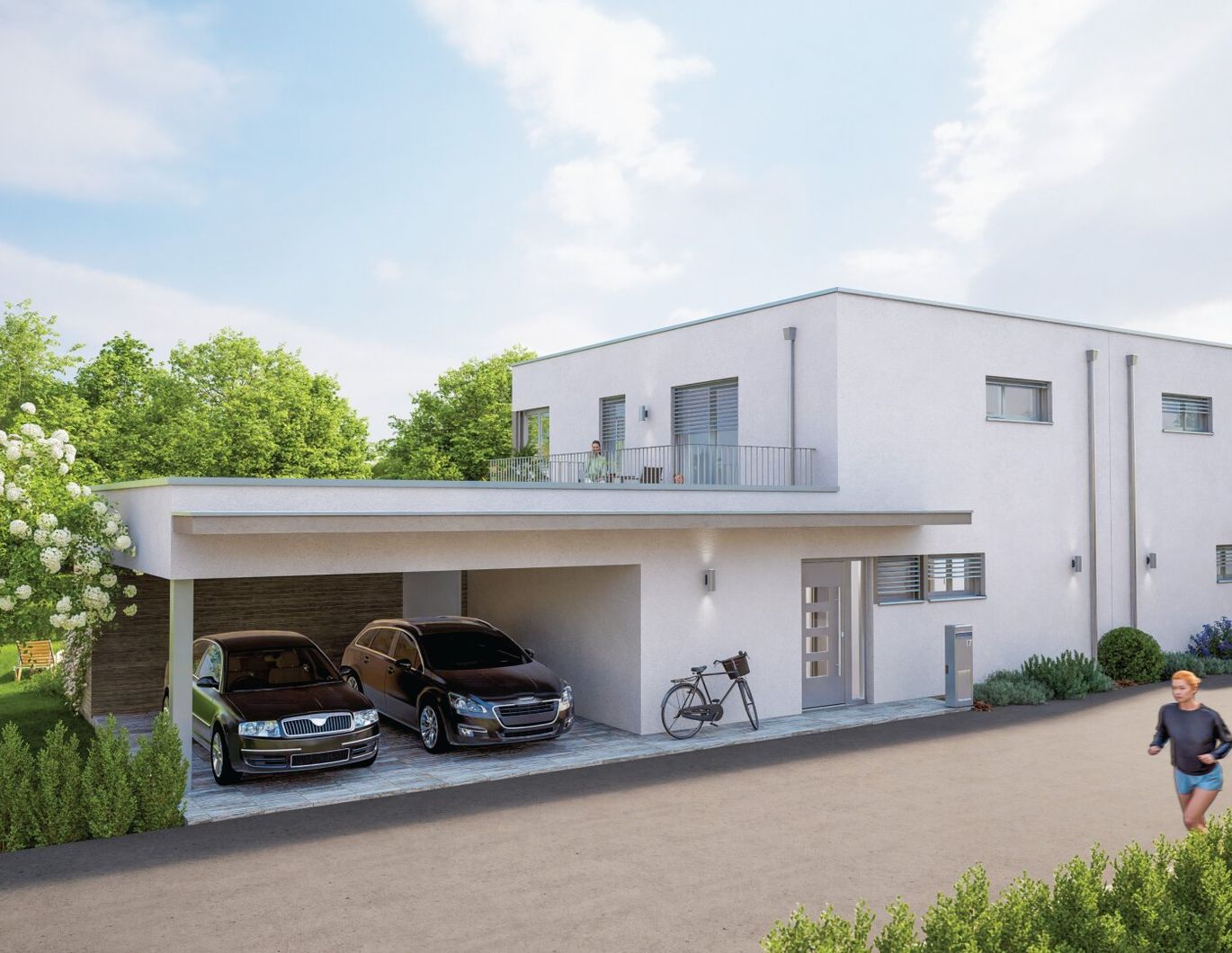 Kaiserallee Grafenstein - Doppelhaushälfte schlüsselfertig! Willkommen zu Hause