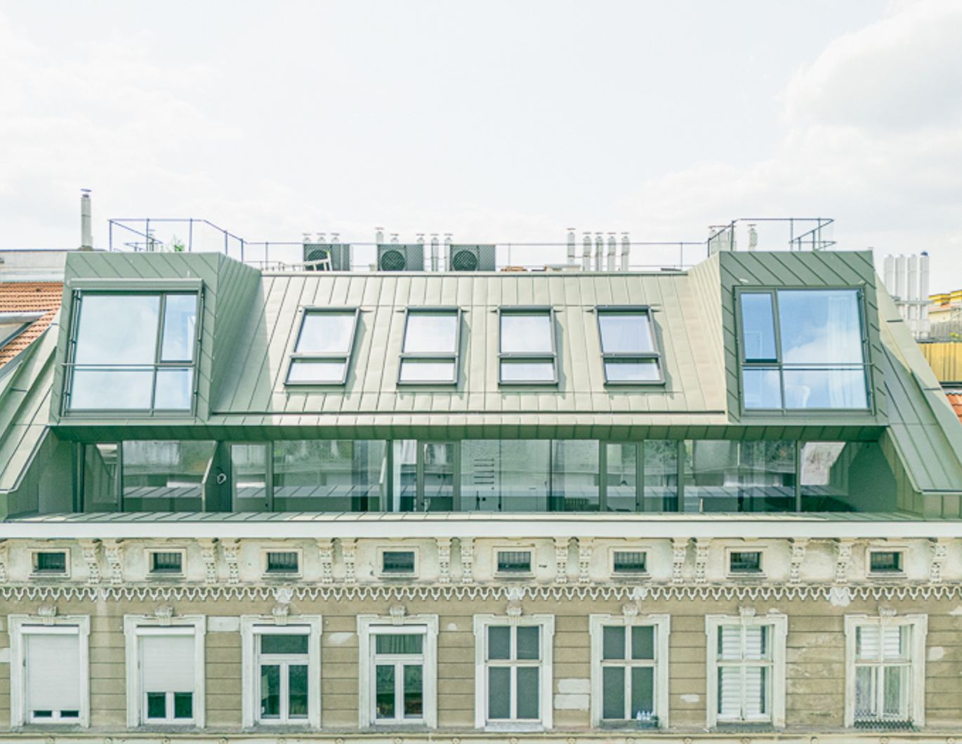 geschmackvolle Architekten Dachgeschoßwohnung