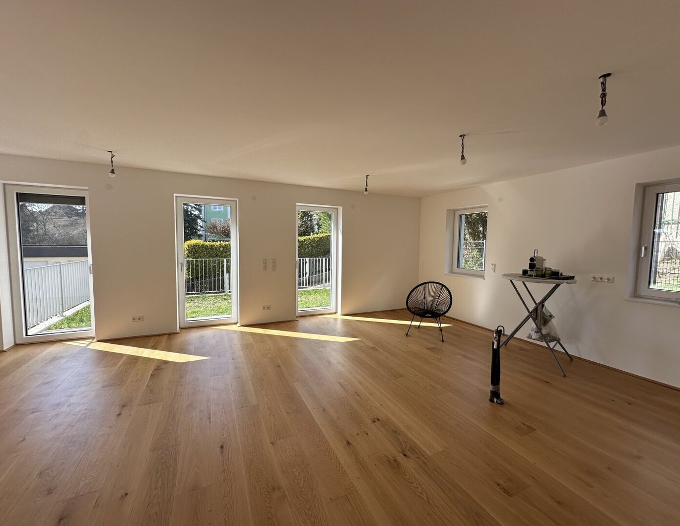 Moderne Gartenwohnung in Linz: Erstbezug mit großerTerrasse