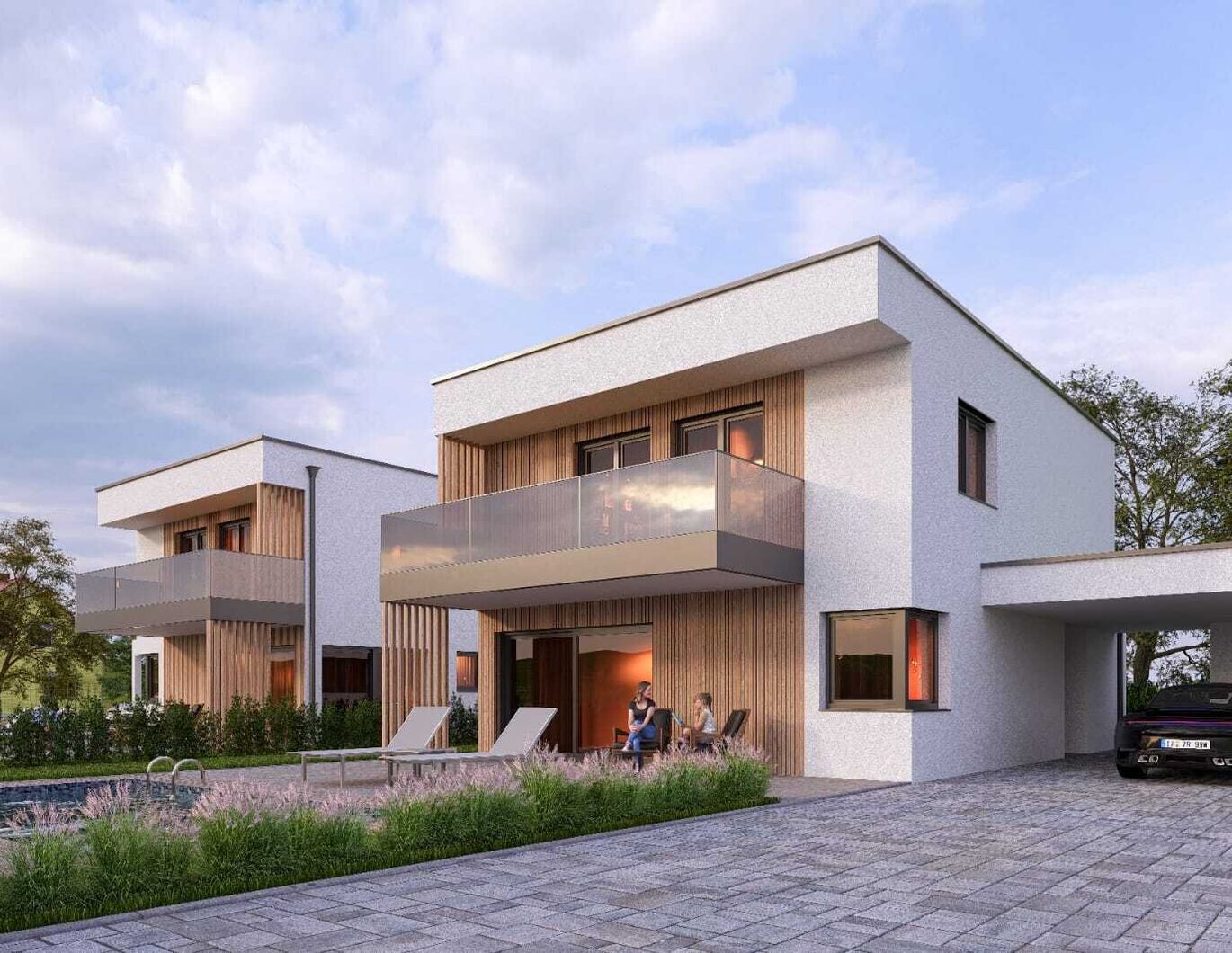 Stilvolles Einfamilienhaus mit malerischer Aussicht