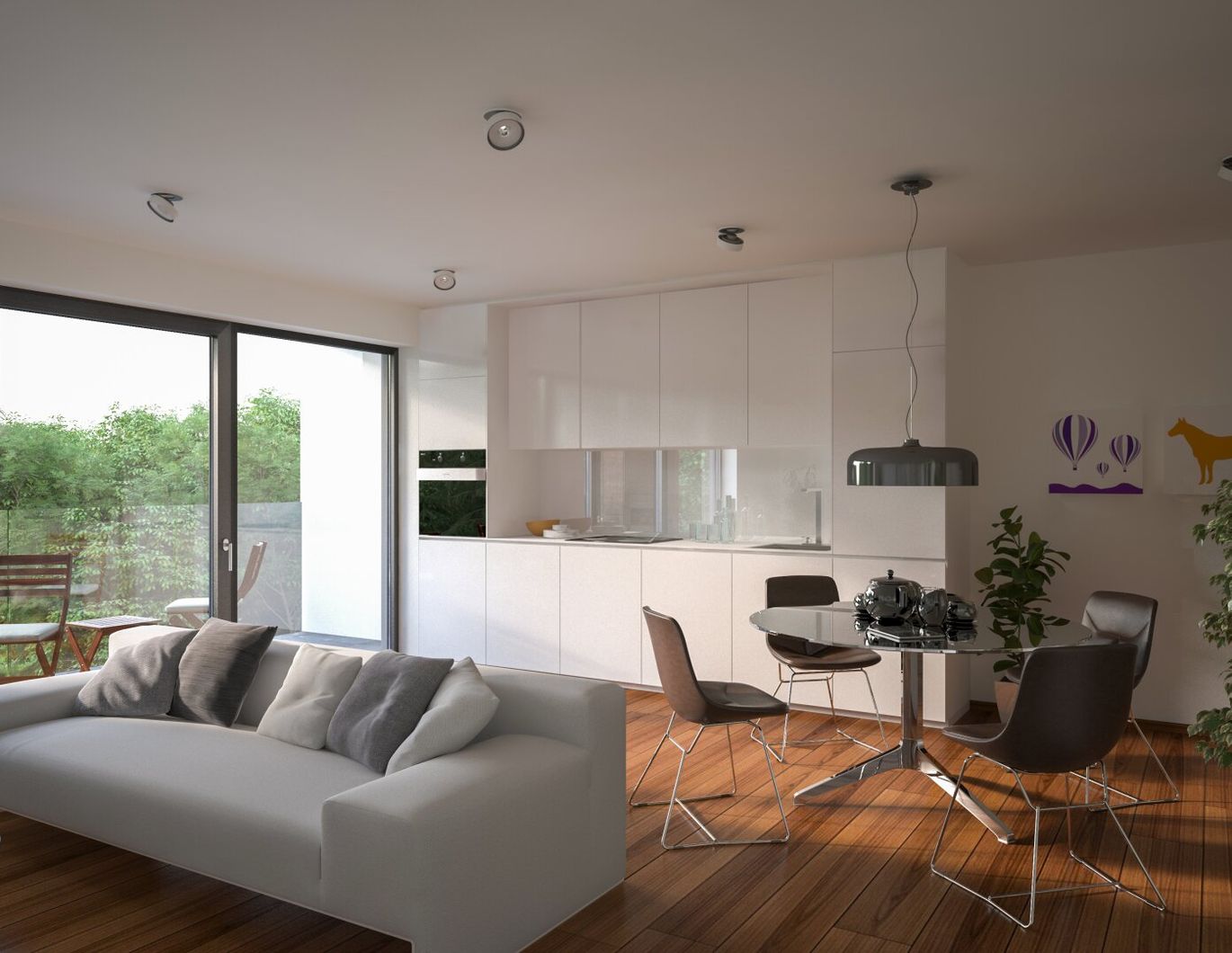 Ihr neues Zuhause, direkt beim Golfclub: stilvolle 3 Zimmerwohnung