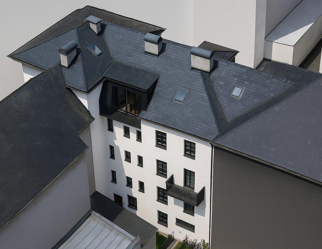 Unausgebautes Dachgeschoss mit Baugenehmigung im Salzburger Stadtzentrum