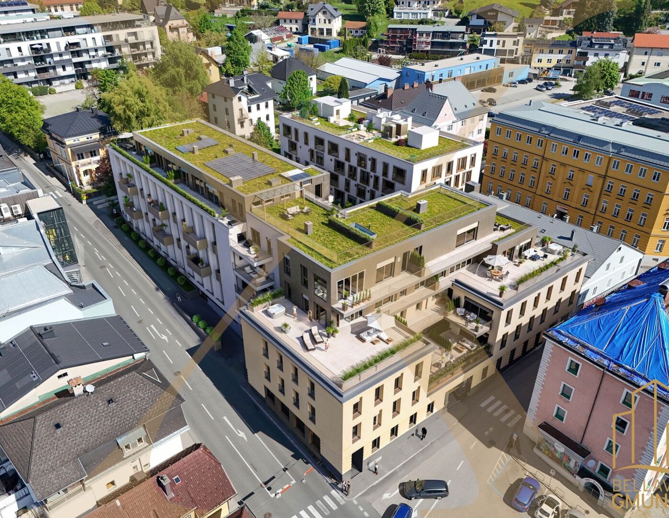 Sonnige 3-Zimmer-Wohnung mit Privatgarten und 2 Garagenplätze in Gmunden zu verkaufen!
