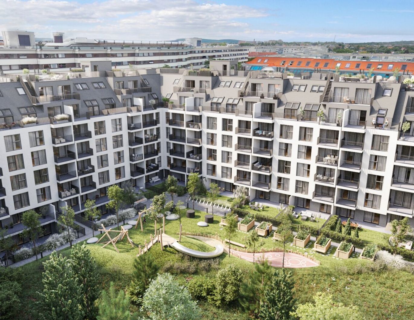 Grand Garden: Modernes Wohnen nahe Wilhelminenberg