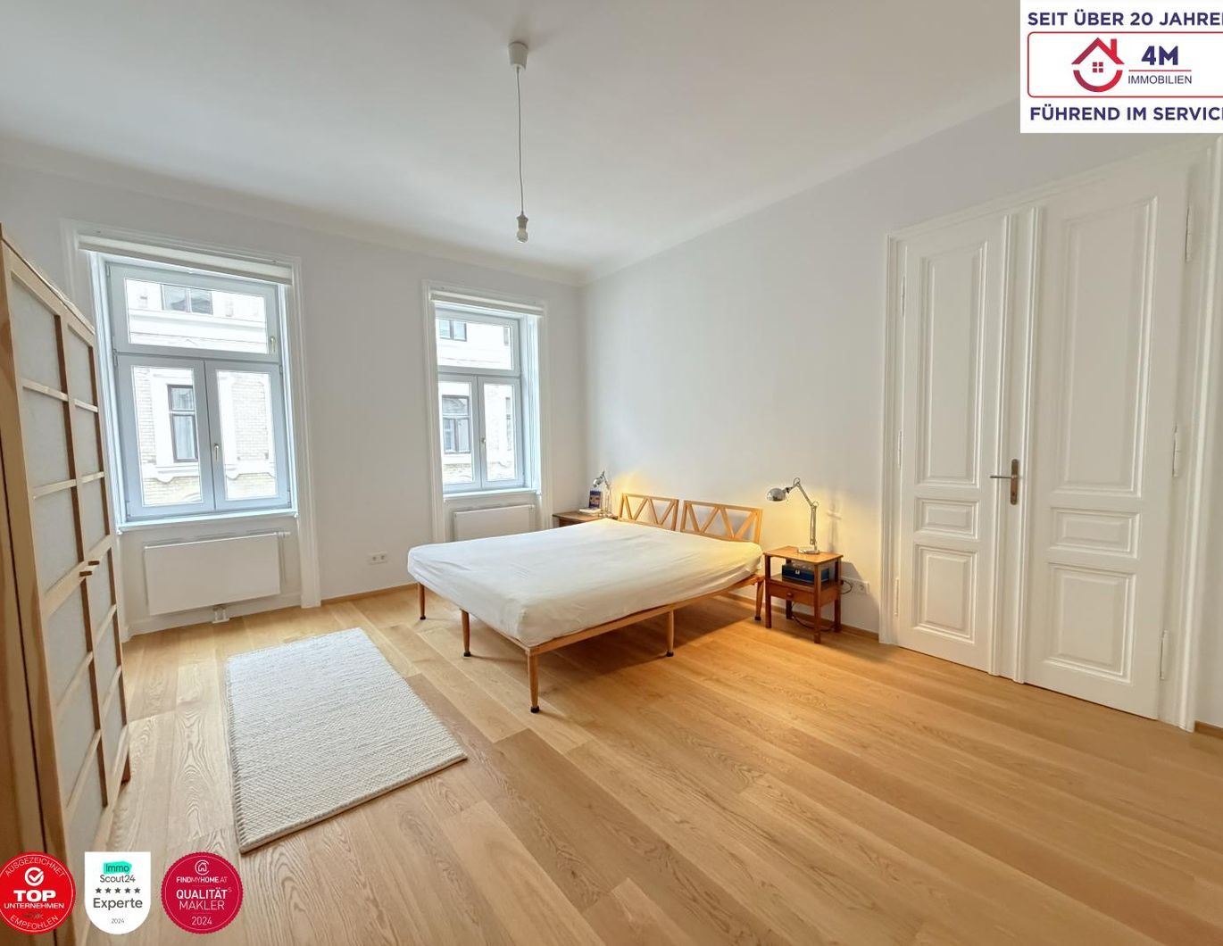 Stilvolle Altbauwohnung im 8. Bezirk