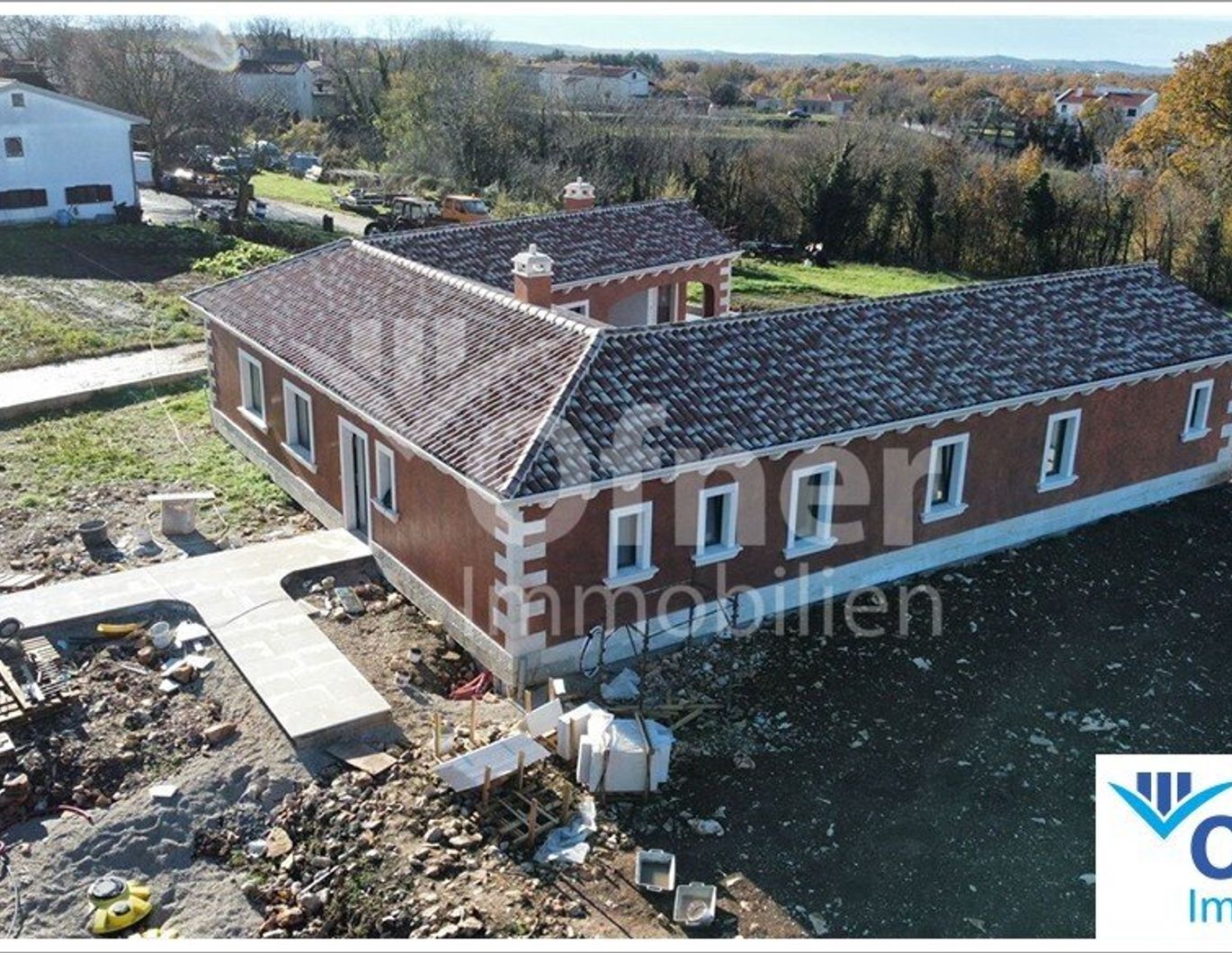 Neubau-Villa mit Meerblick in Zentralistrien, schlüsselfertiger Erstbezug
