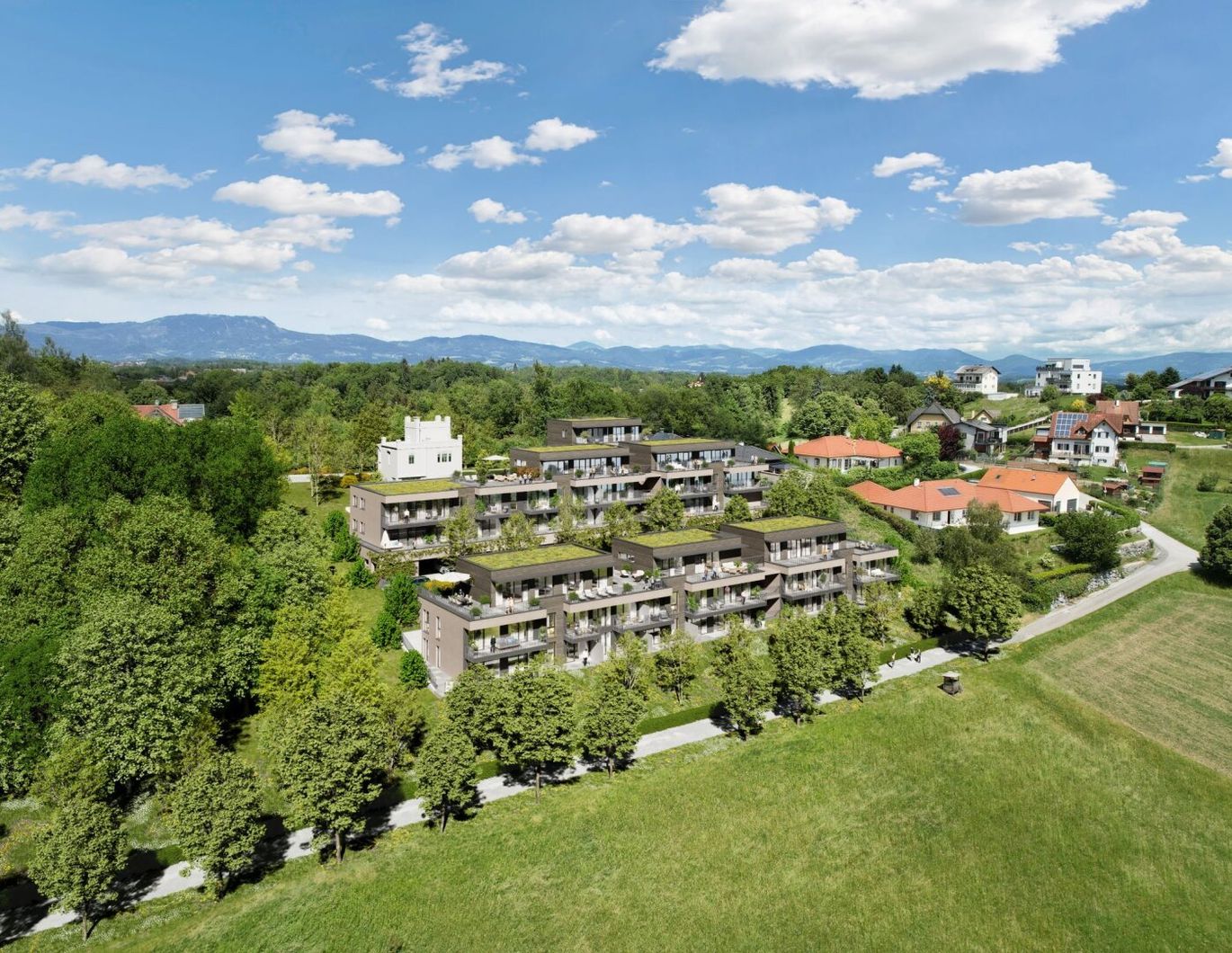 Wohnen am Sonnenhang: 4-Zimmer-Wohnung mit großer Terrasse kaufen!