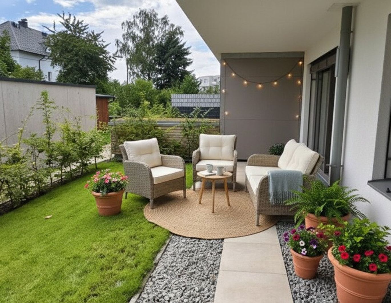 Moderne 3-Zimmer-Wohnung mit Garten und Terrasse/Loggia in Tragwein - Erstbezug! Top 5