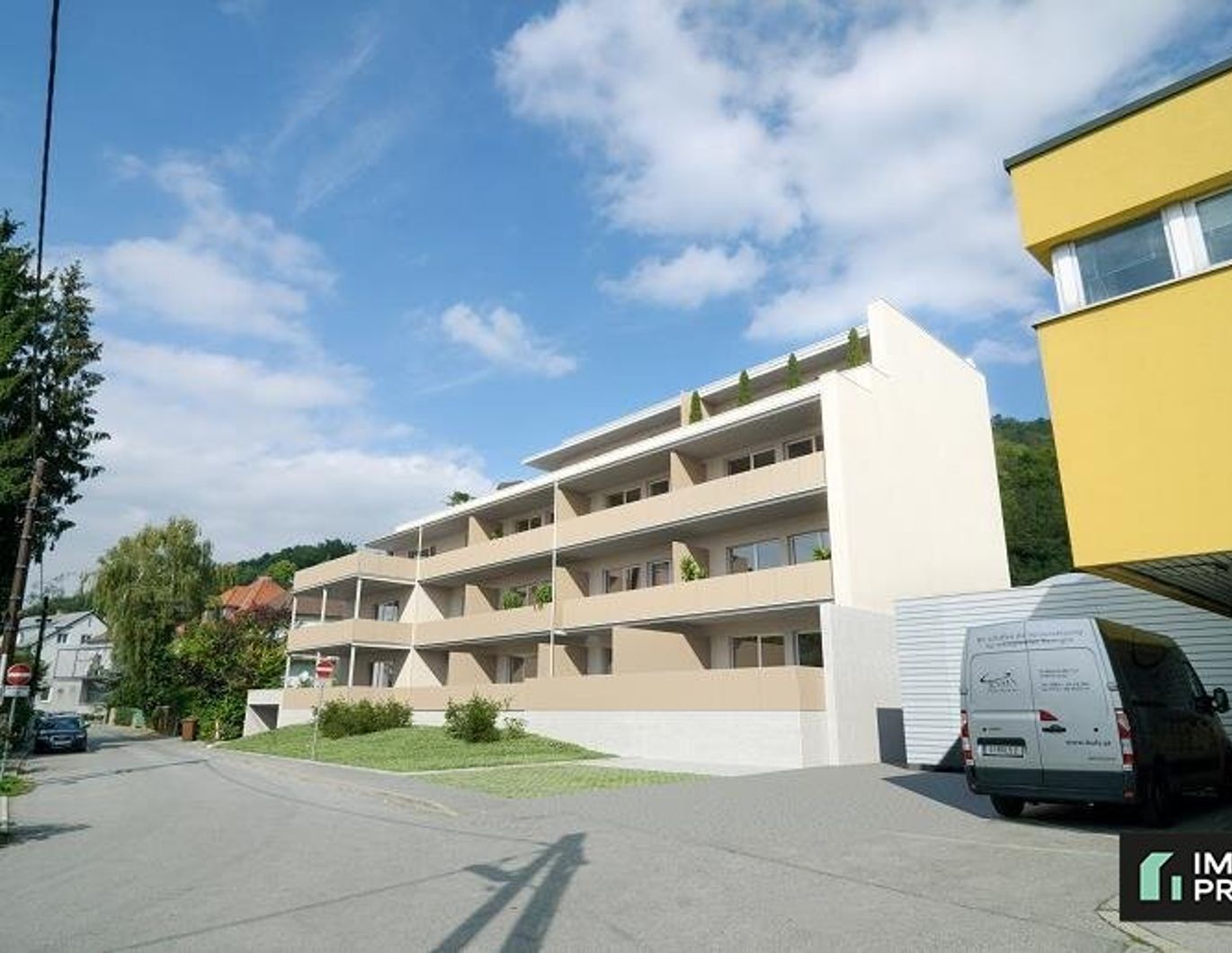 NEUBAU! Schöne 2-Zimmer-Wohnung mit Balkon und Tiefgaragenstellplatz in Top-Lage inkl. Heizkosten - zu vermieten! Geidorf!